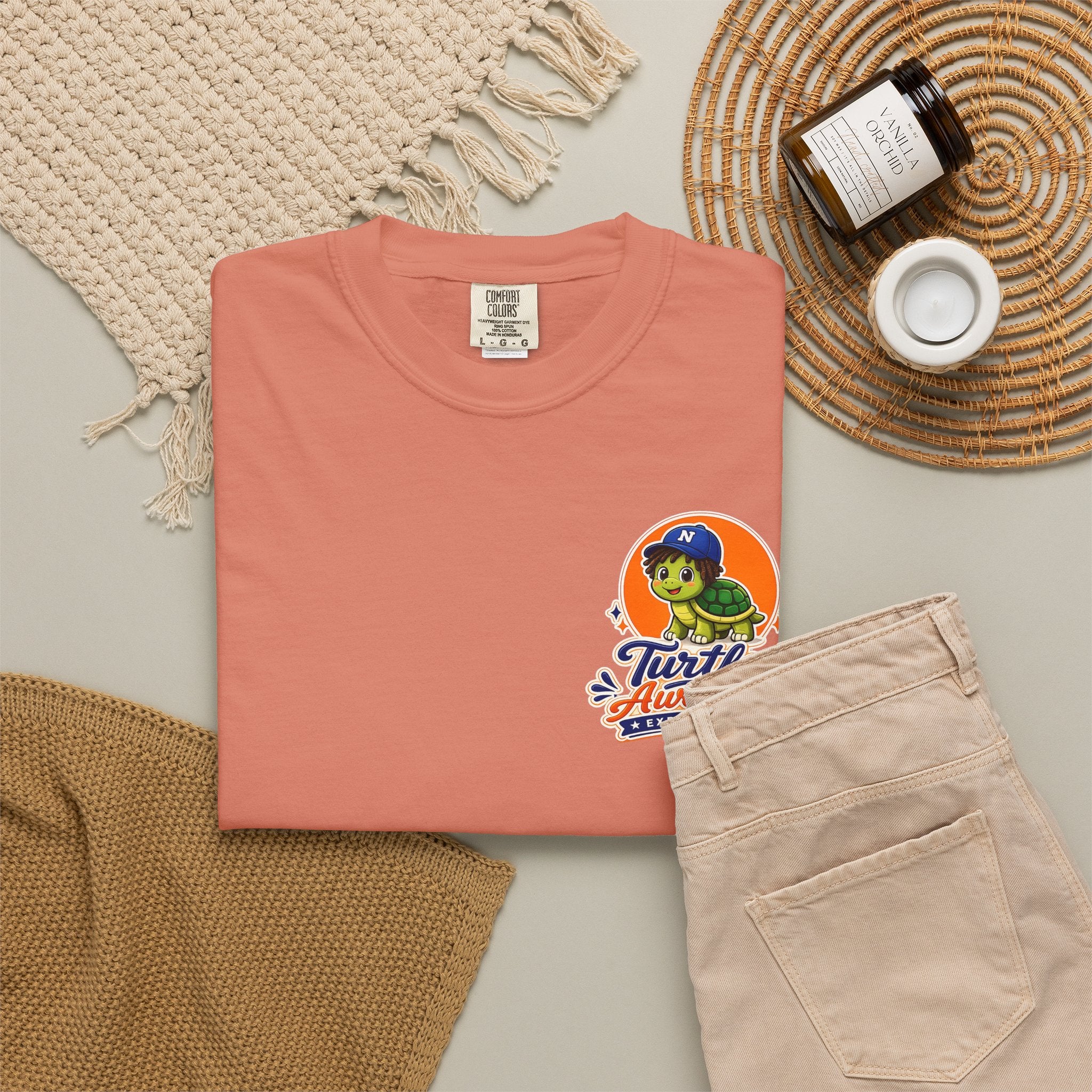"Turtley Awesome" Turtle Graphic Tee