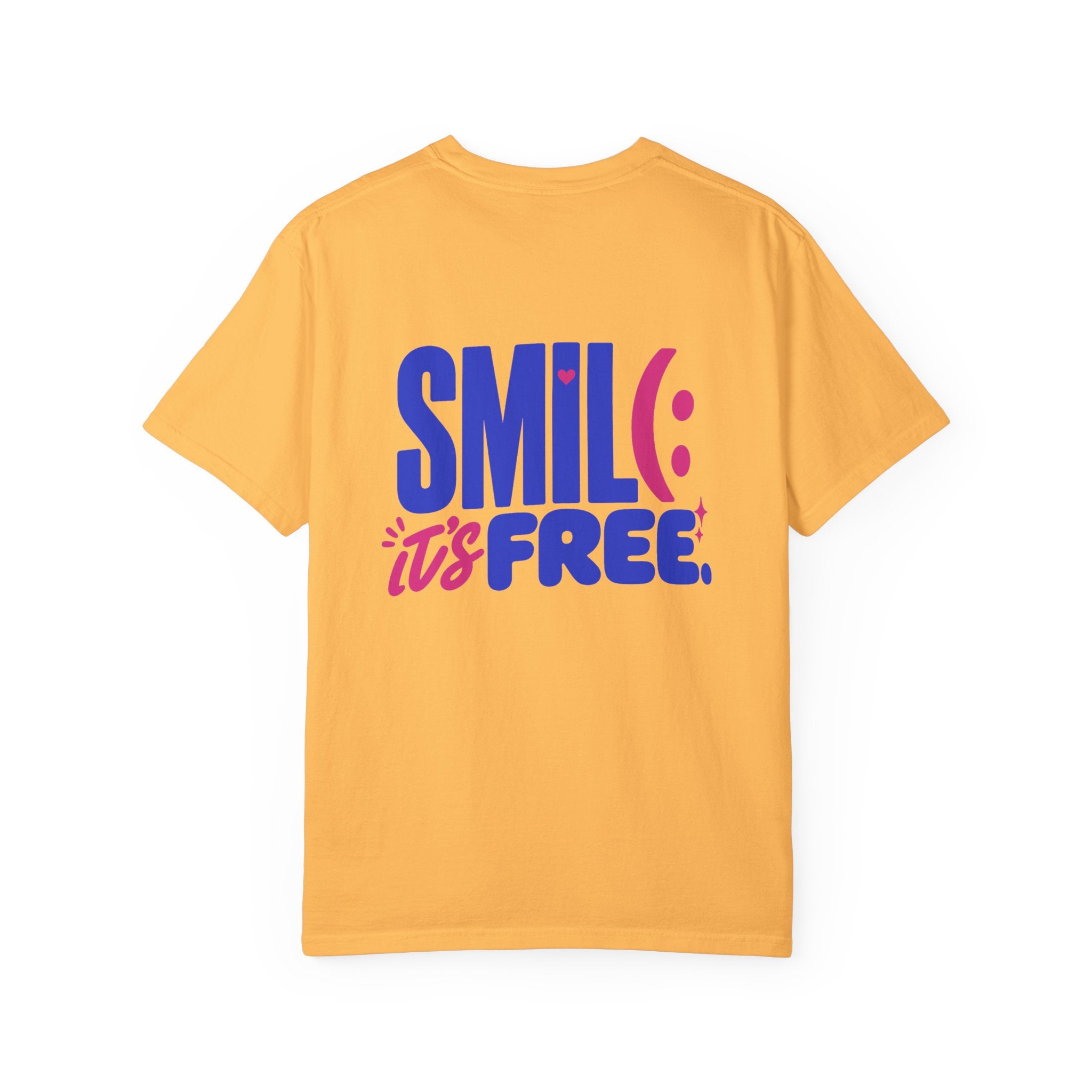 SMIL(: It’s Free Garment-Dyed Graphic Tee