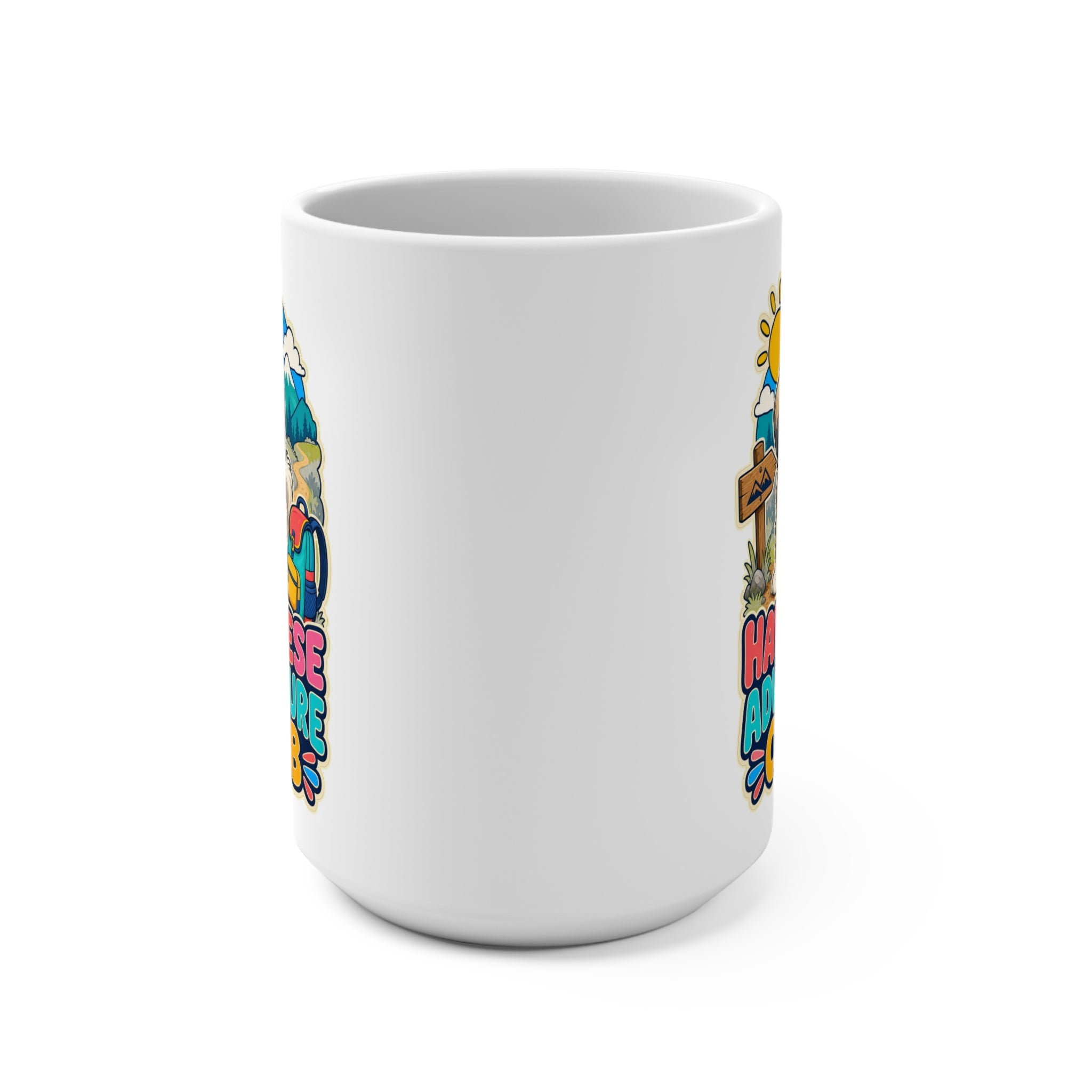 Havanese Adventure Club Mug - Cute Hiking Dog Coffee Cup - Outdoor Havanese Mom, Dad and Pet Lover Gift