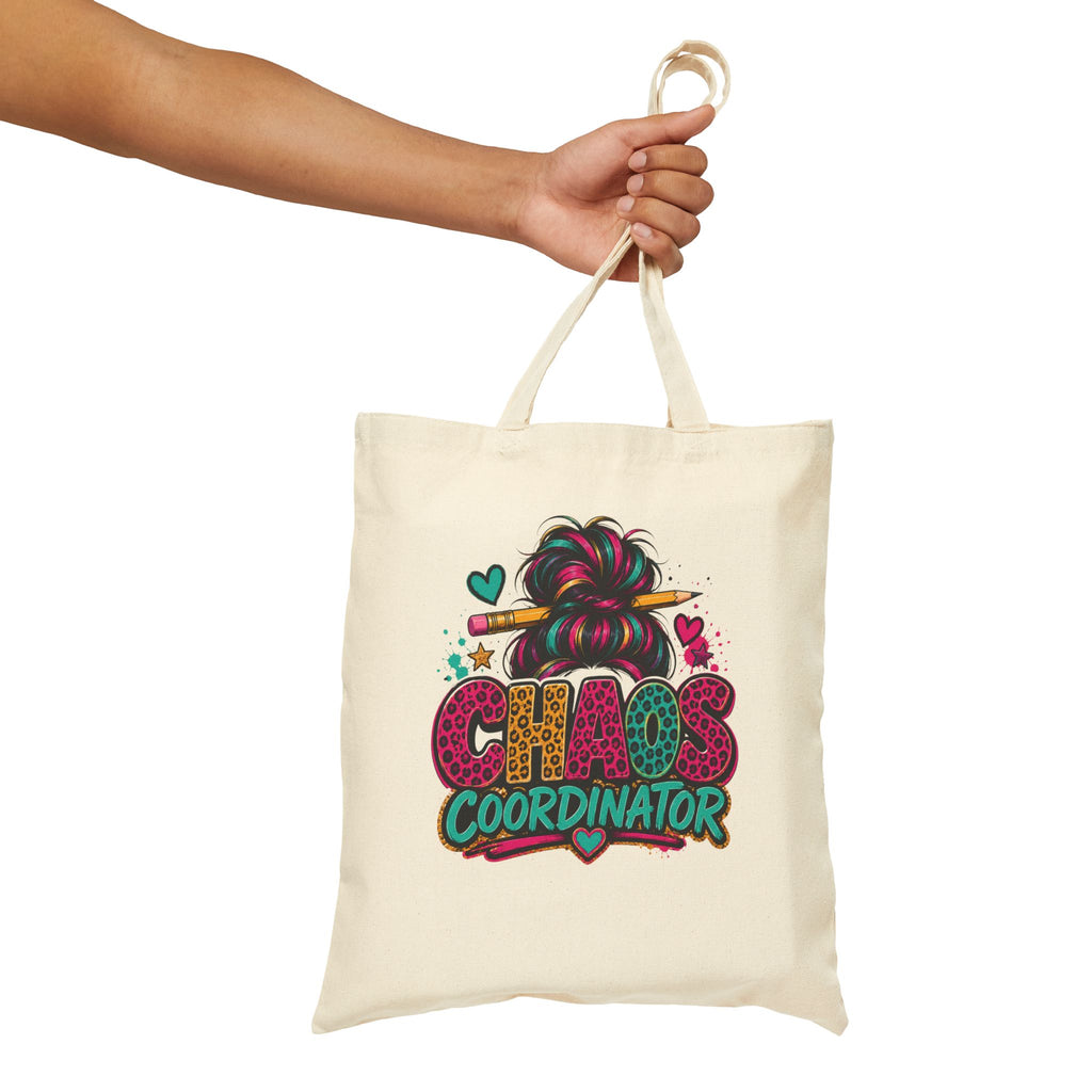Chaos Coordinator - Cotton Canvas Tote Bag