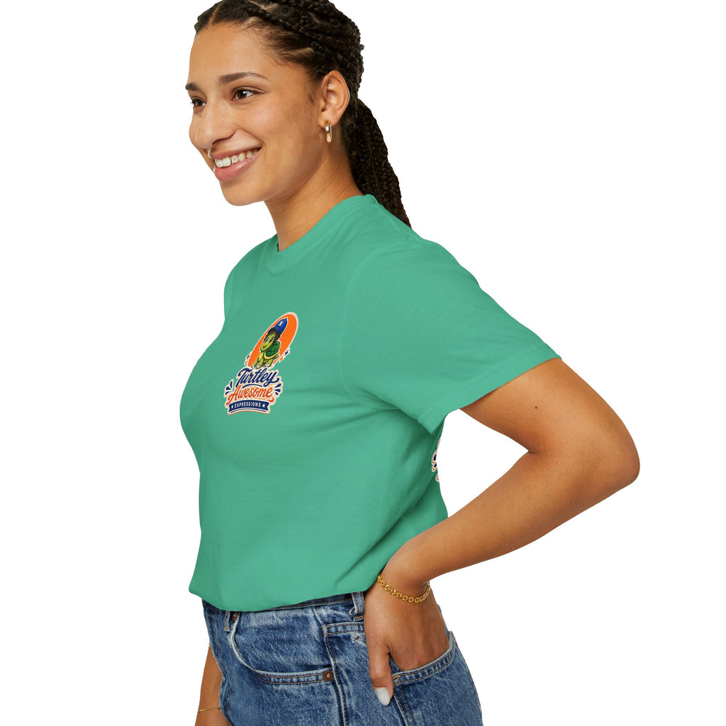 "Turtley Awesome" Turtle Graphic Tee