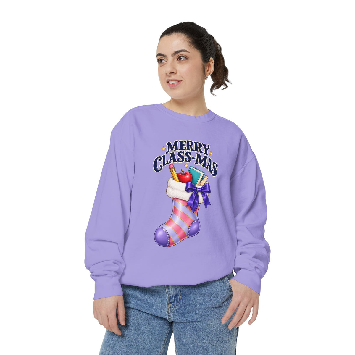 Merry Class-Mas Teacher Christmas Sweatshirt