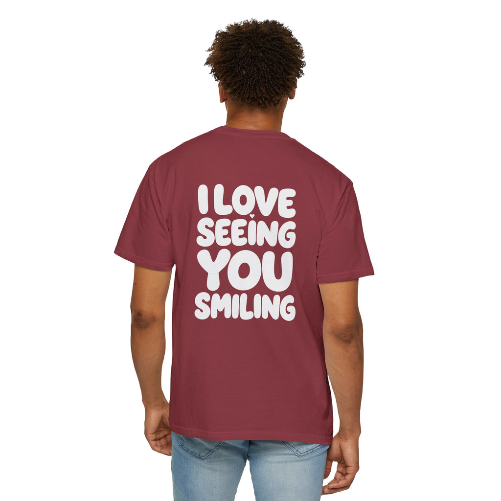 Hi Lovely Human — Inspirational Garment-Dyed Adult T-Shirt