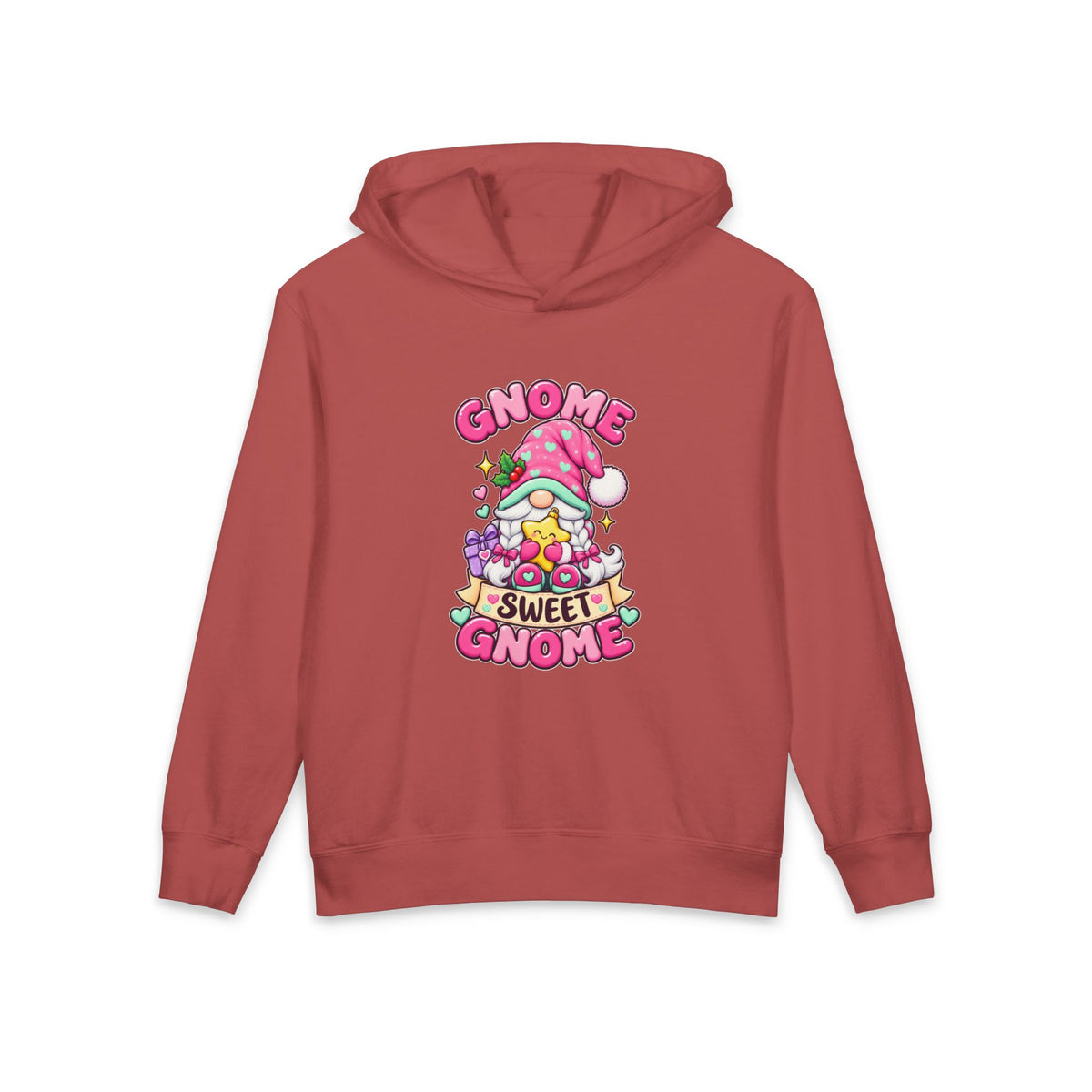 Gnome Sweet Gnome Youth Christmas Hoodie