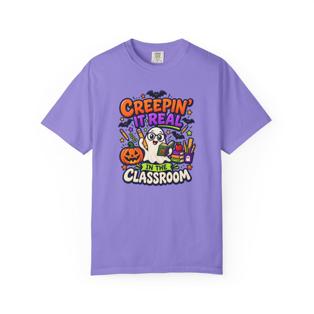 Creepin' It Real in the Classroom Halloween T-Shirt