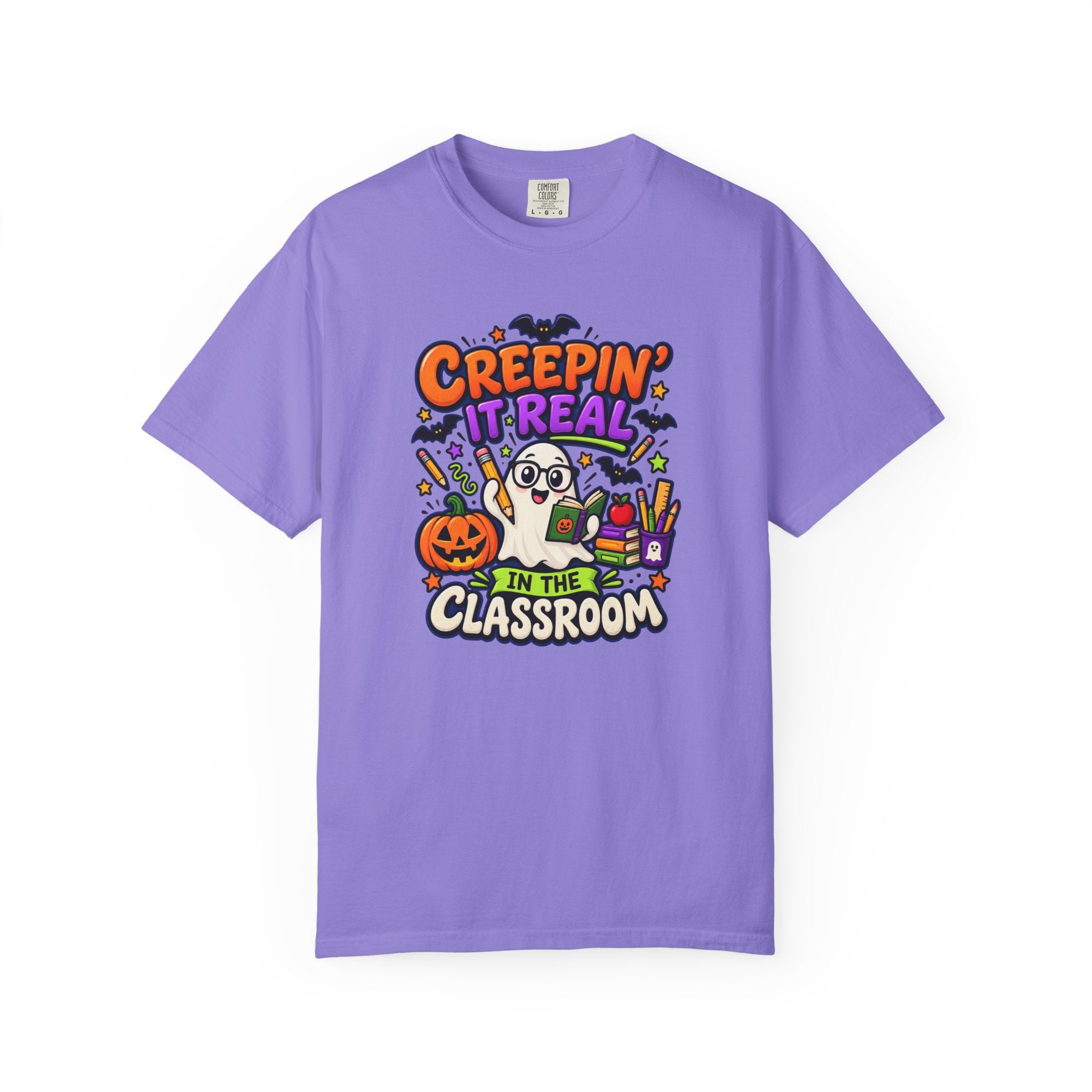 Creepin' It Real in the Classroom Halloween T-Shirt