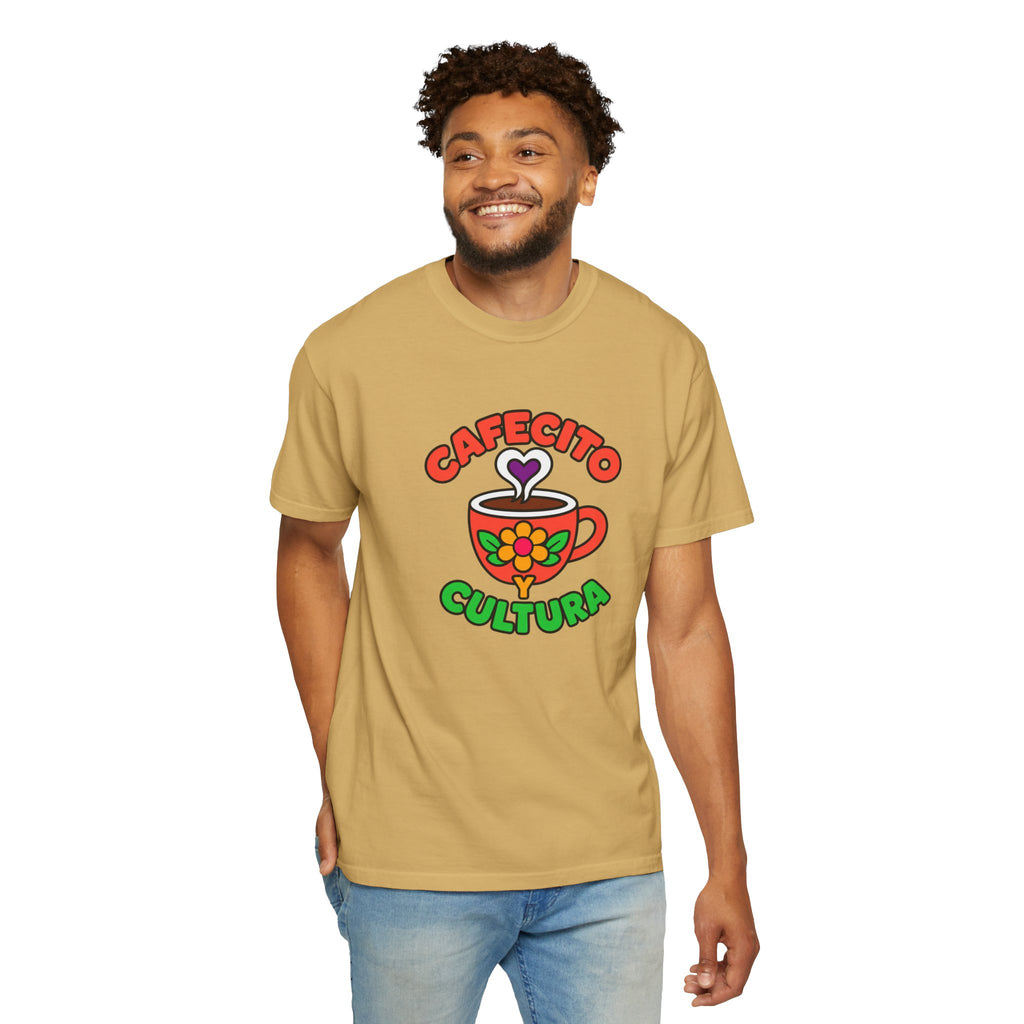 Cafecito Y Cultura Heavyweight Tee ☕🌼