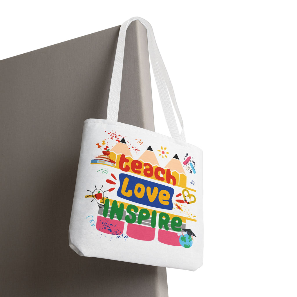 Teach Love Inspire - Double-Sided Teacher Tote Bag