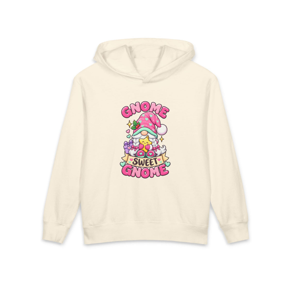 Gnome Sweet Gnome Youth Christmas Hoodie