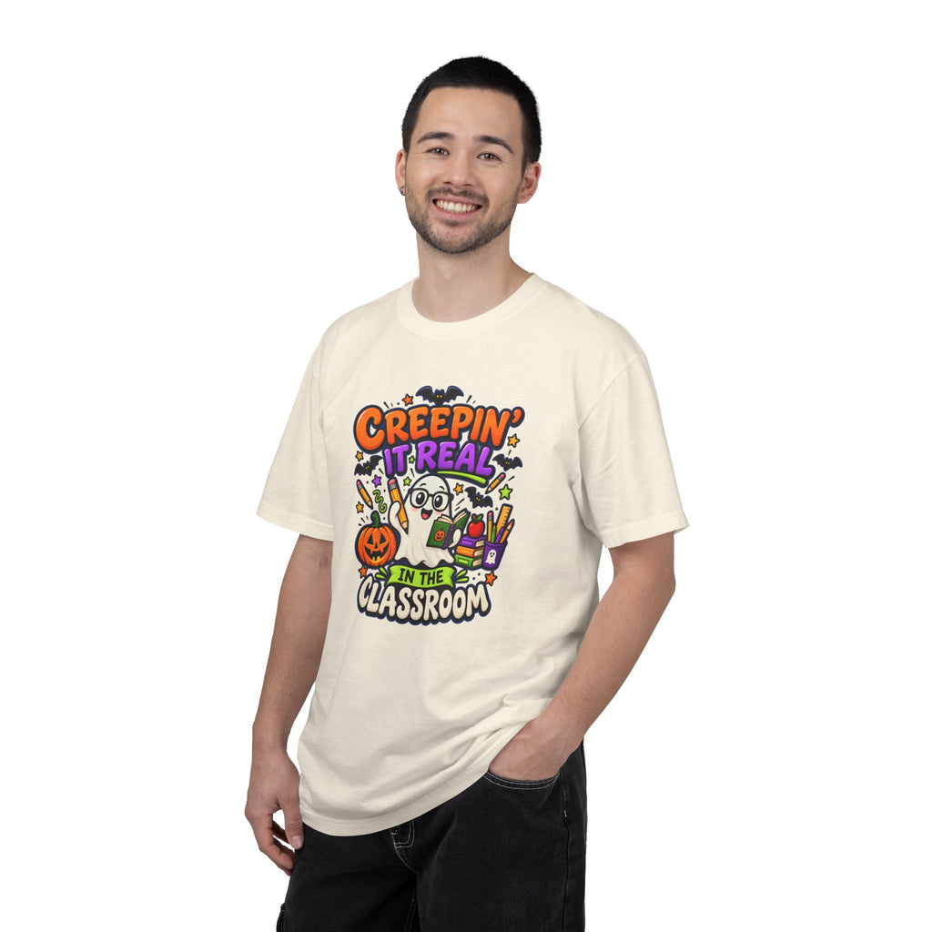Creepin' It Real in the Classroom Halloween T-Shirt