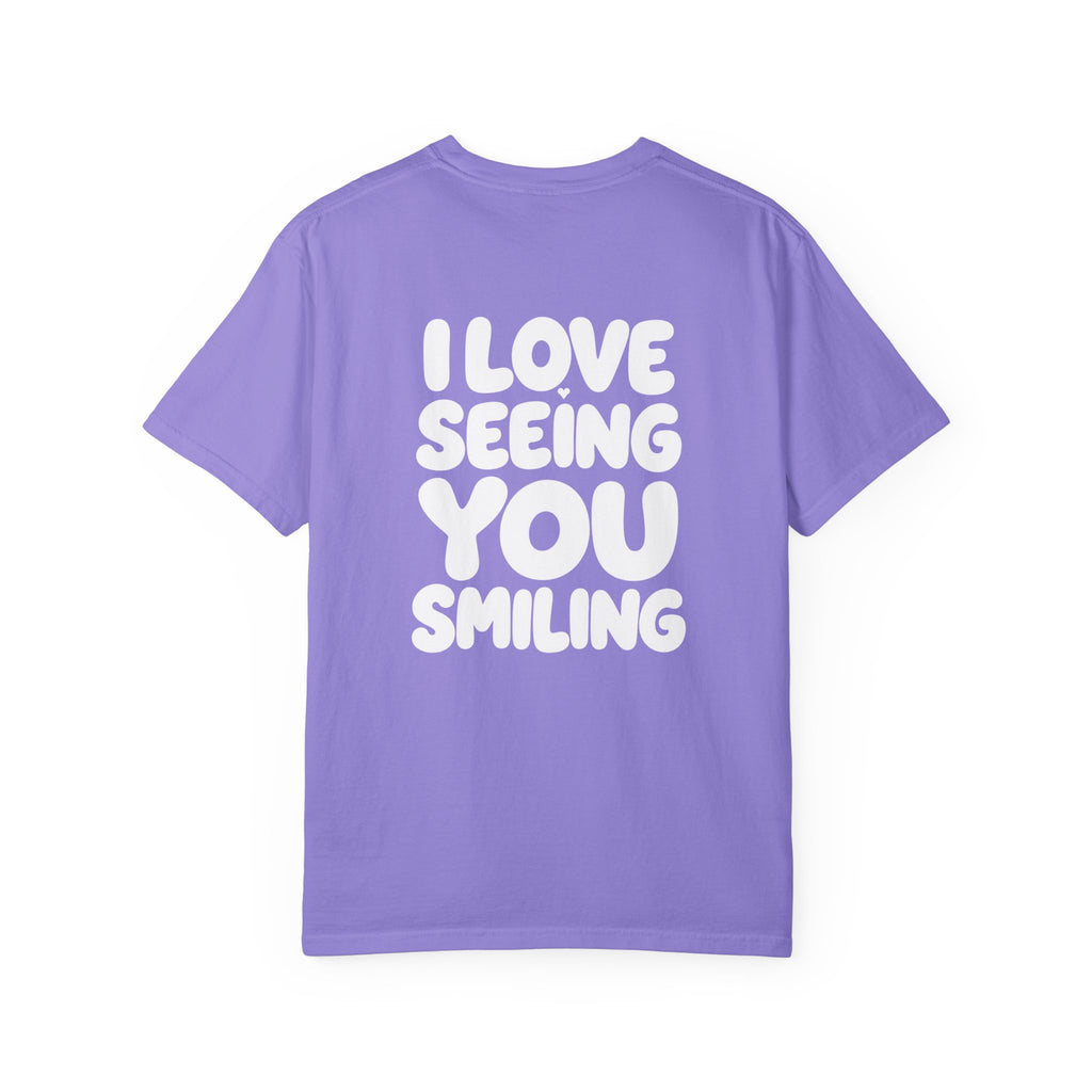 Hi Lovely Human — Inspirational Garment-Dyed Adult T-Shirt