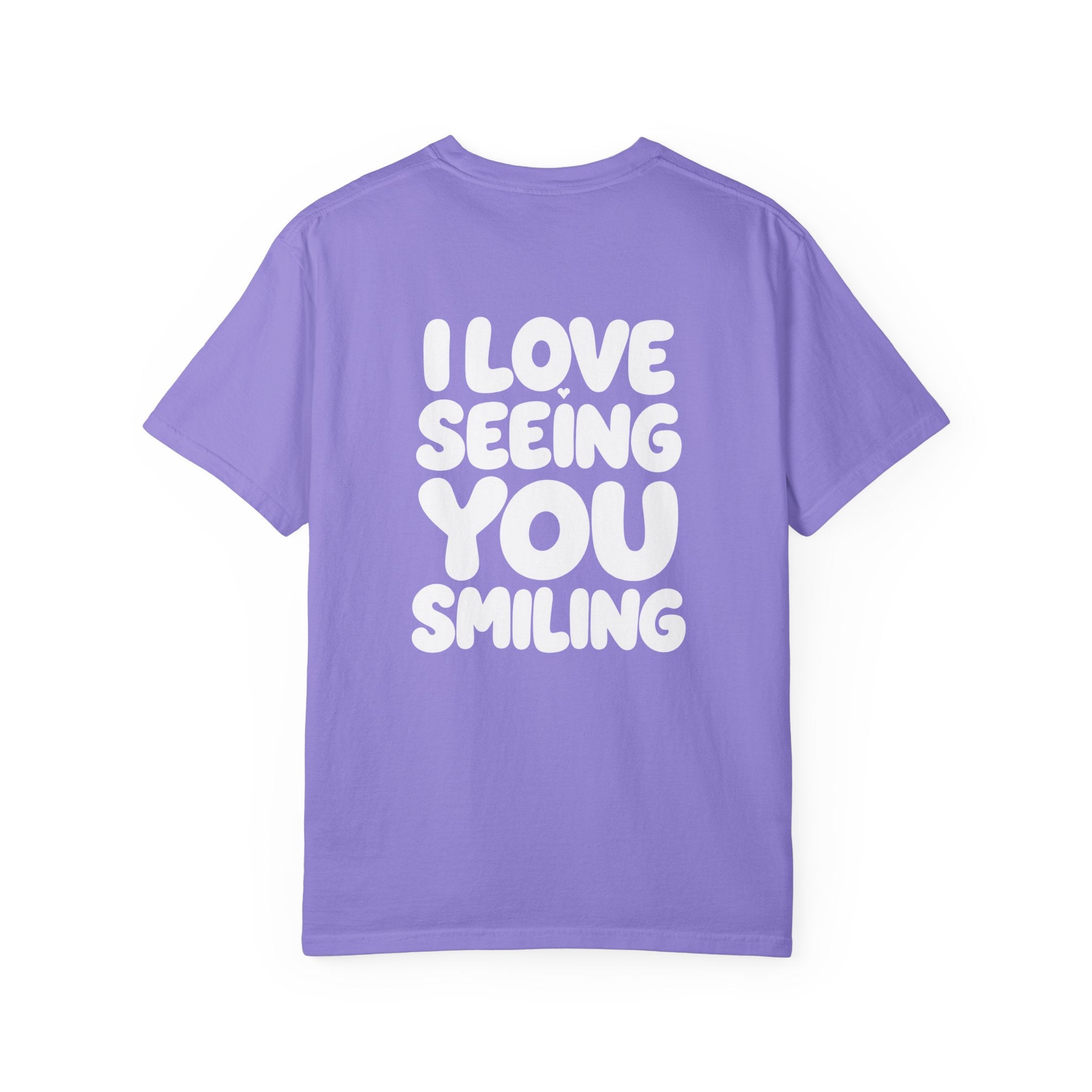 Hi Lovely Human — Inspirational Garment-Dyed Adult T-Shirt