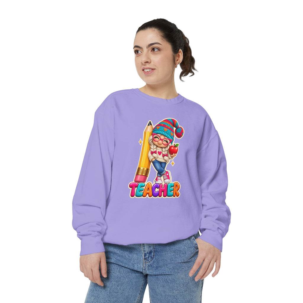 Gnome Teacher Classroom Christmas Holiday Sweatshirt