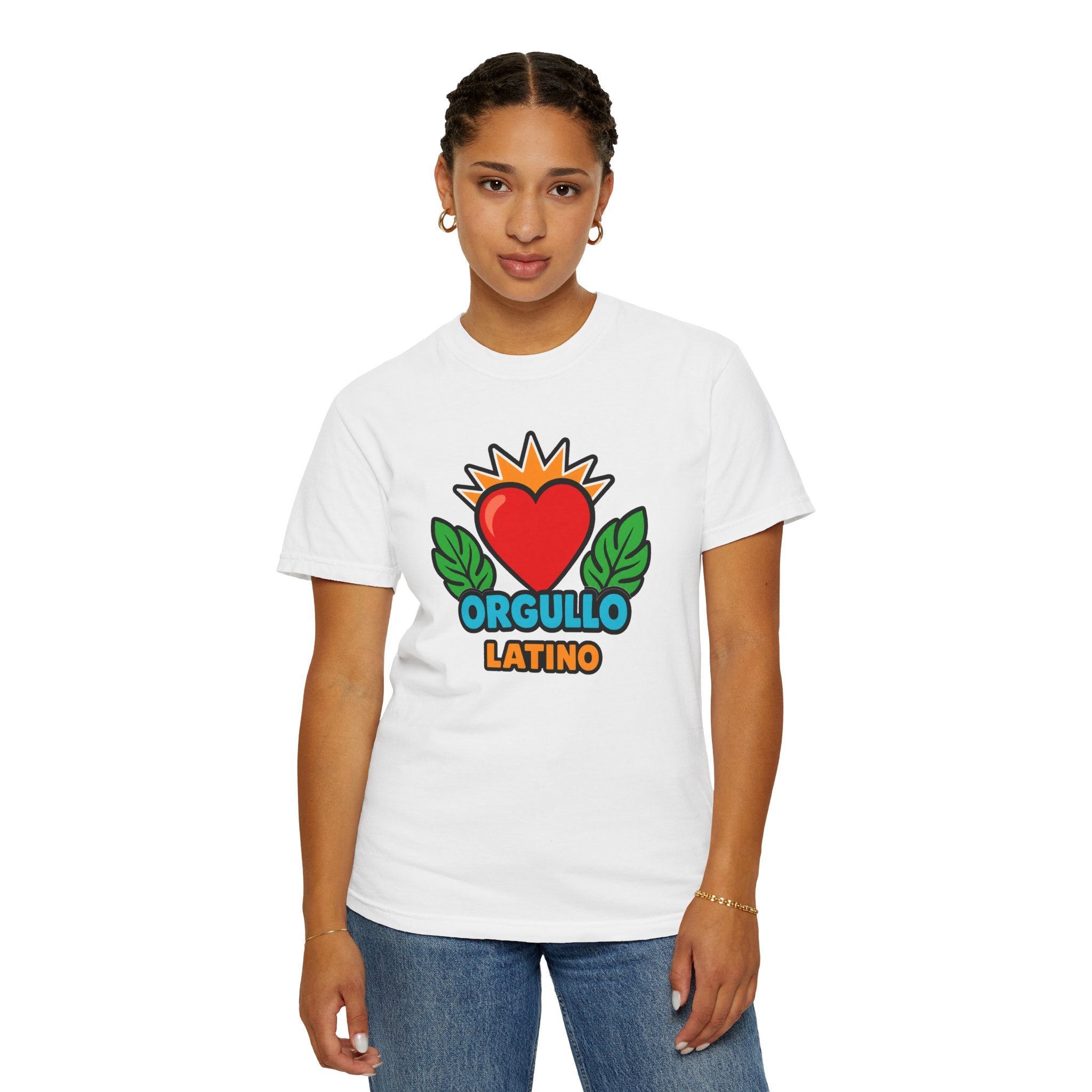Orgullo Latino Heritage Heavyweight Tee ❤️🌿