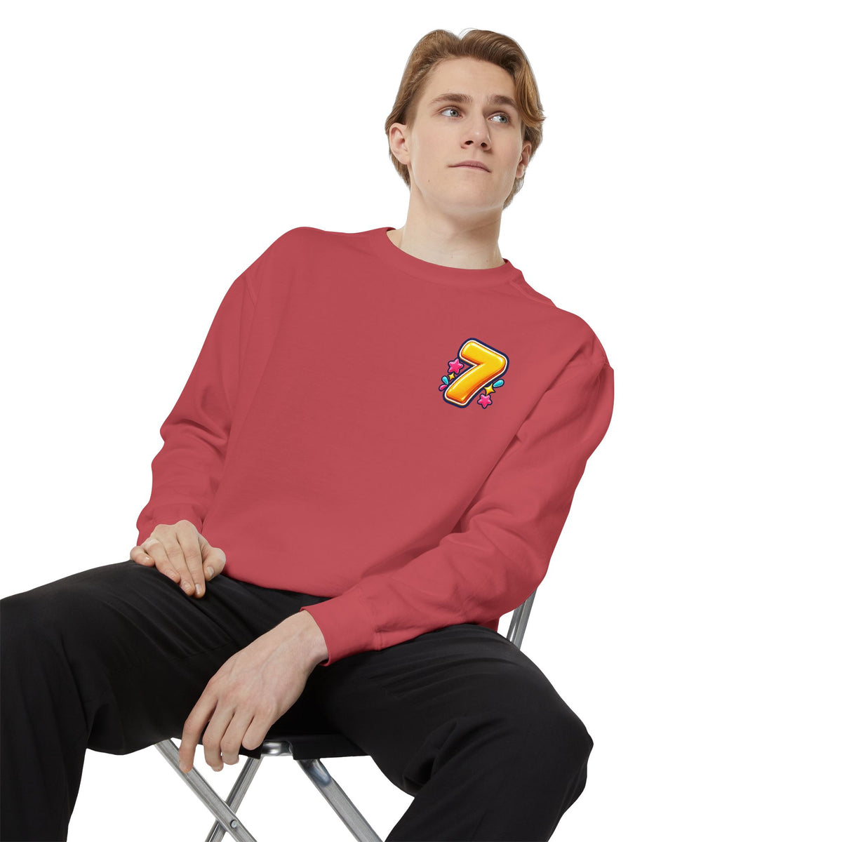 Seven Has “Even” in It, That’s Odd Sweatshirt | Funny Number 7 Crewneck 7️⃣🤔