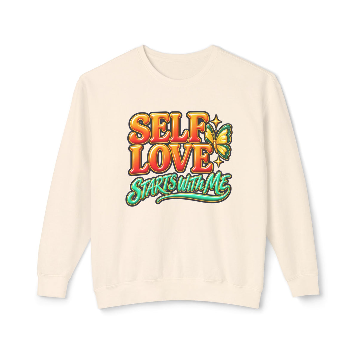 Self Love Starts With Me Crewneck Sweatshirt