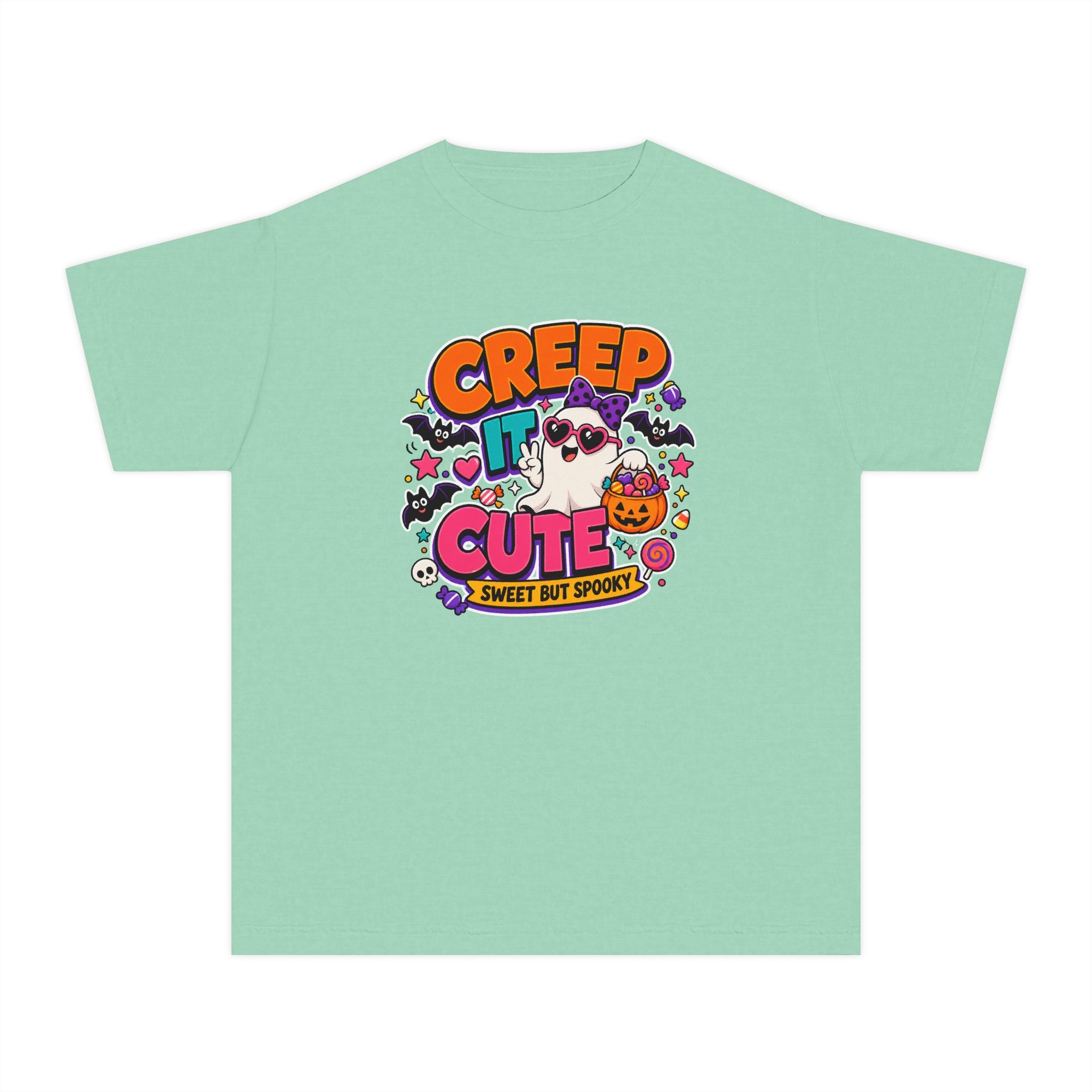 Creep It Cute Youth Halloween Tee 👻🍬