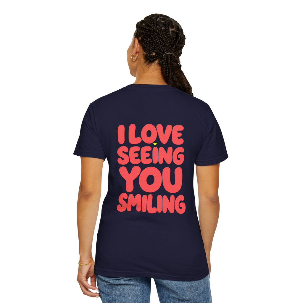 Hi Lovely Human Navy Garment-Dyed Comfort Colors® T-Shirt
