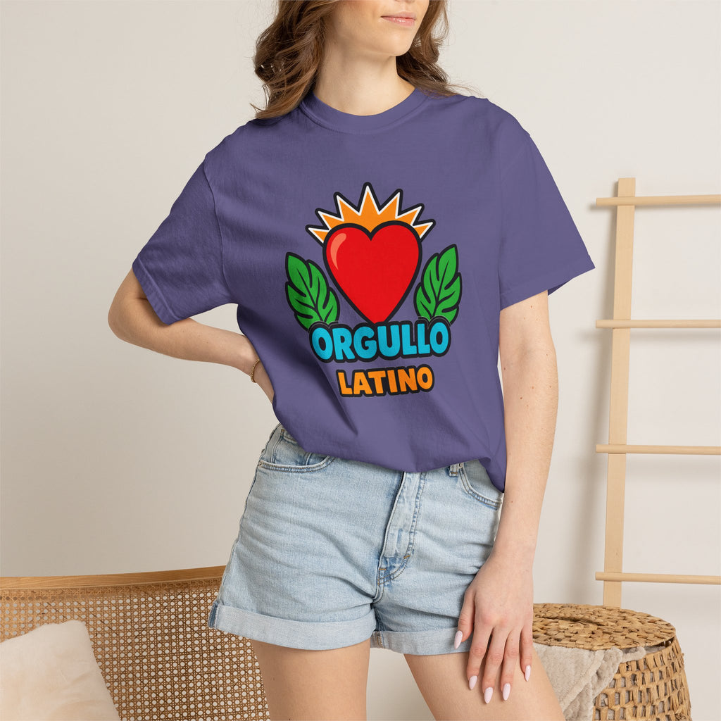 Orgullo Latino Heritage Heavyweight Tee ❤️🌿