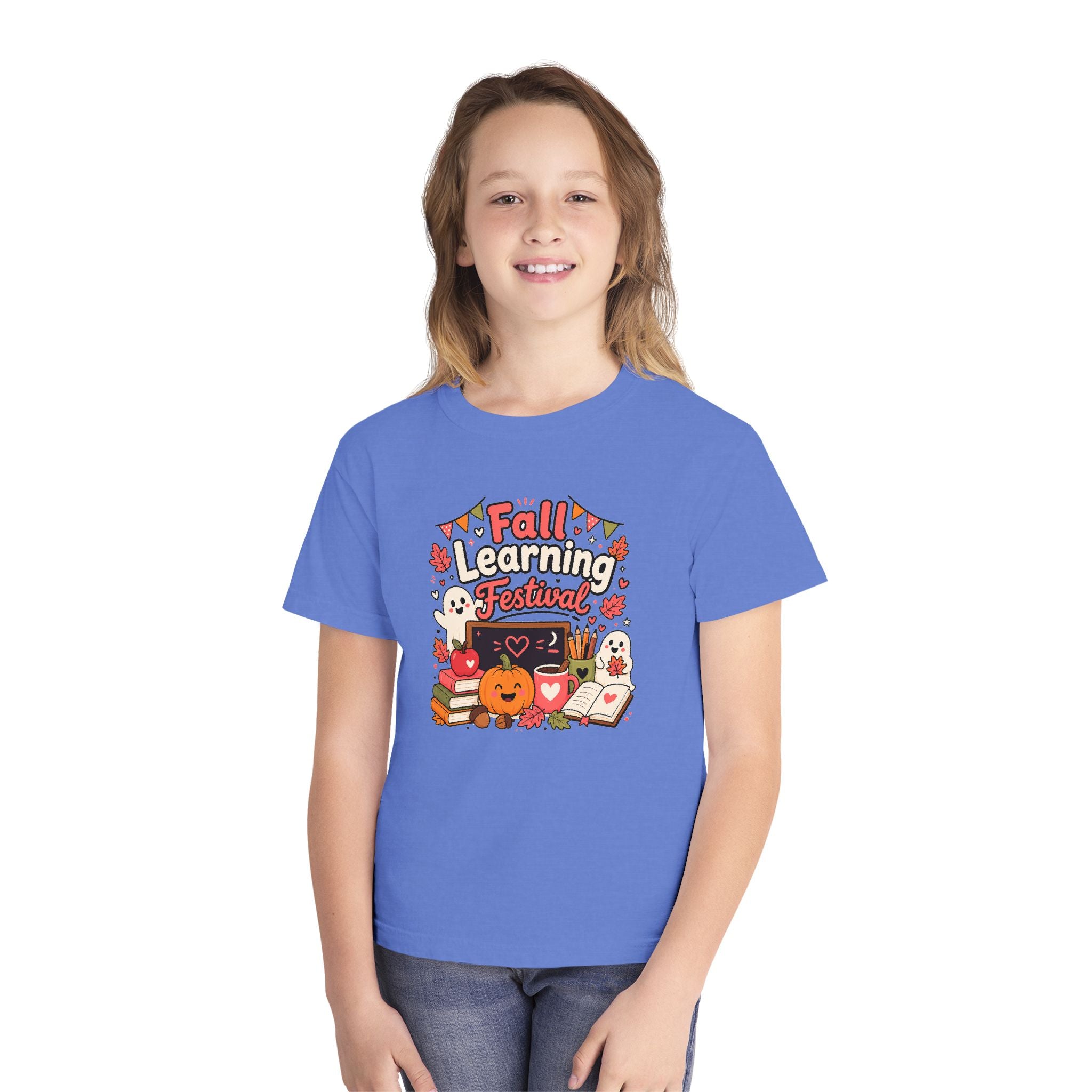 Fall Learning Festival Youth Retro Tee 🍂📚