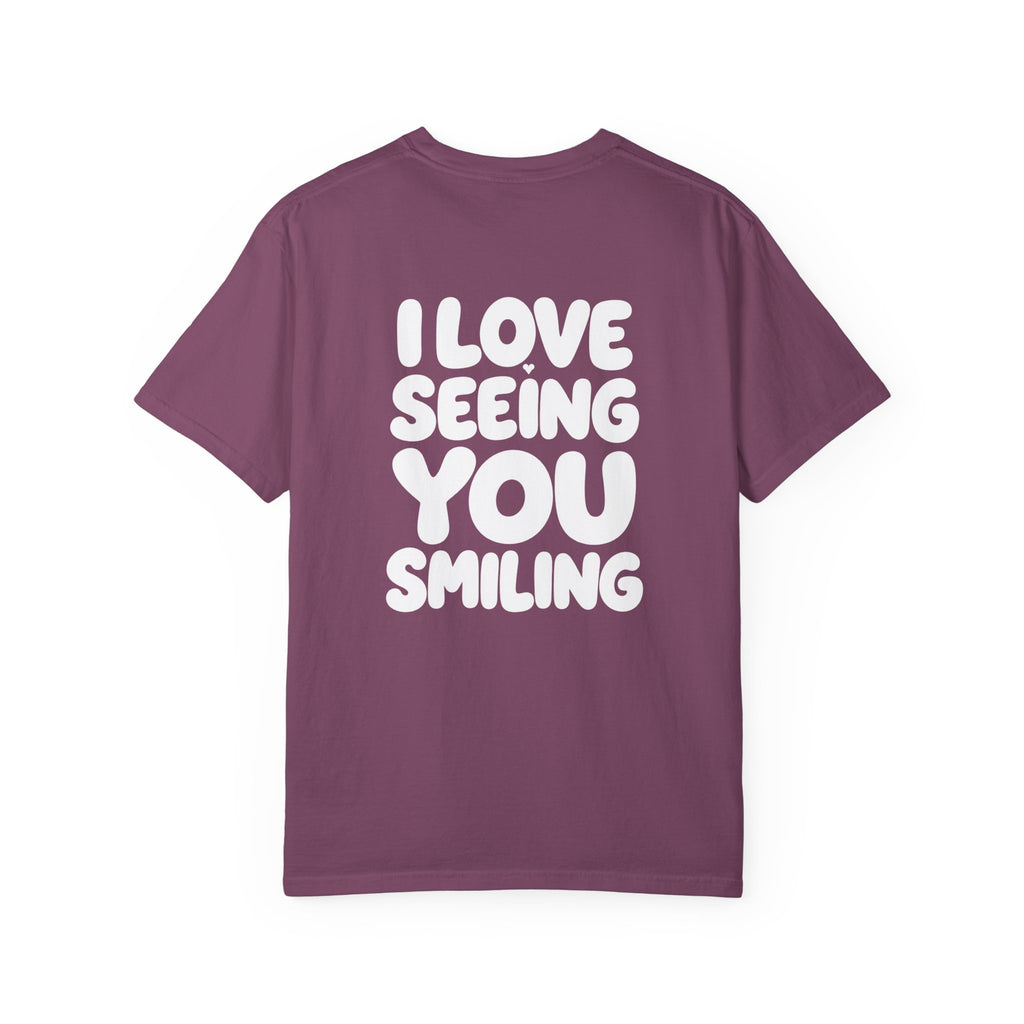 Hi Lovely Human — Inspirational Garment-Dyed Adult T-Shirt