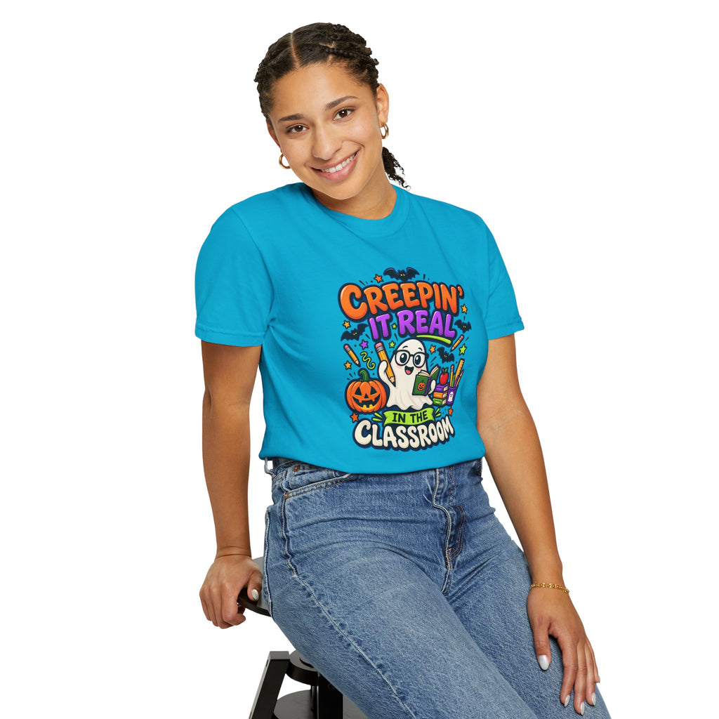 Creepin' It Real in the Classroom Halloween T-Shirt
