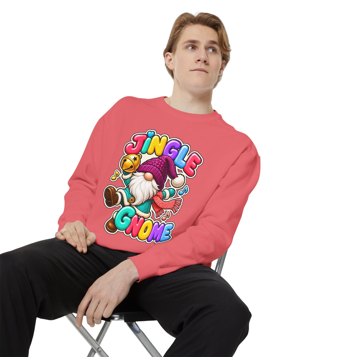 Jingle Gnome Christmas Sweatshirt 🔔🎶🧙‍♂️
