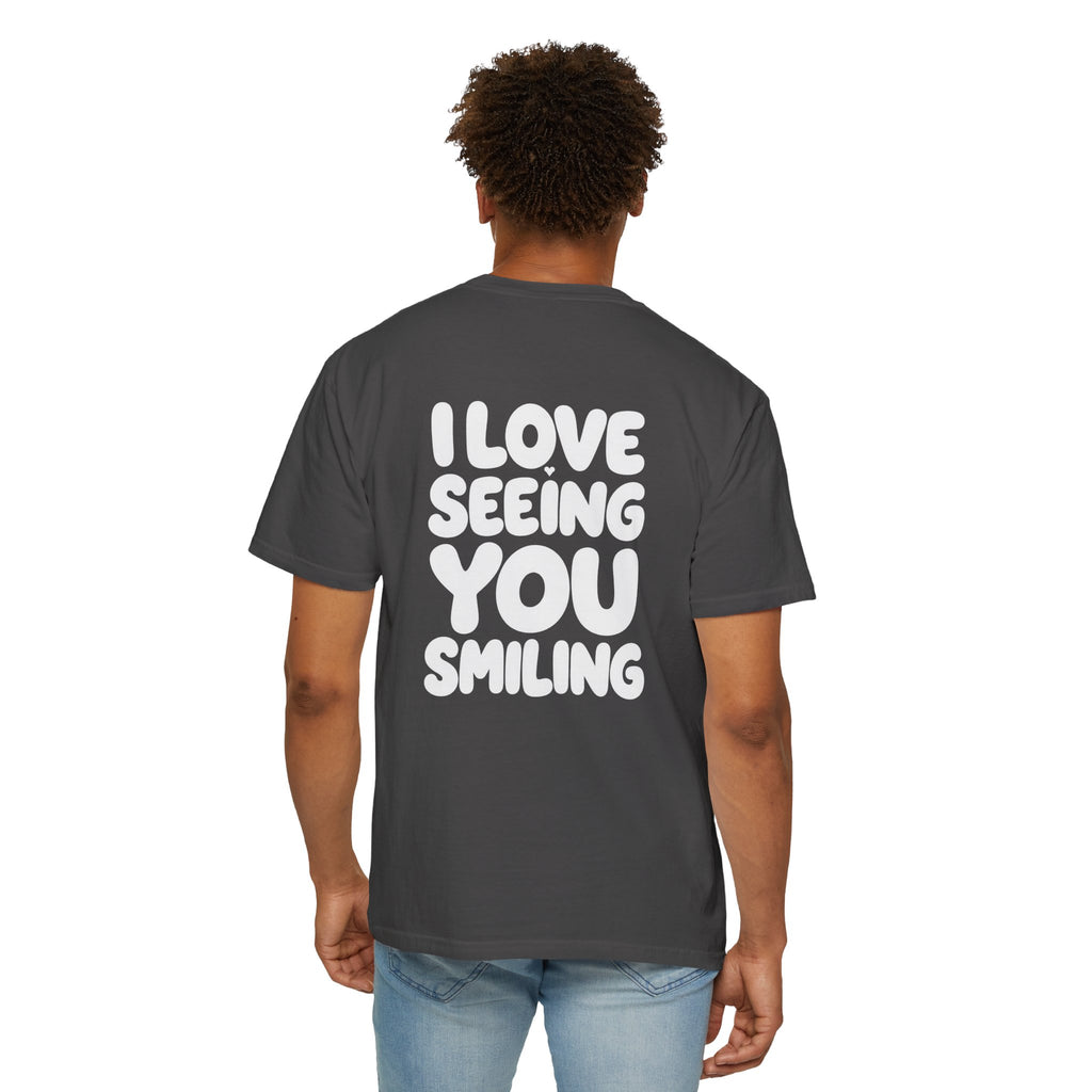 Hi Lovely Human — Inspirational Garment-Dyed Adult T-Shirt