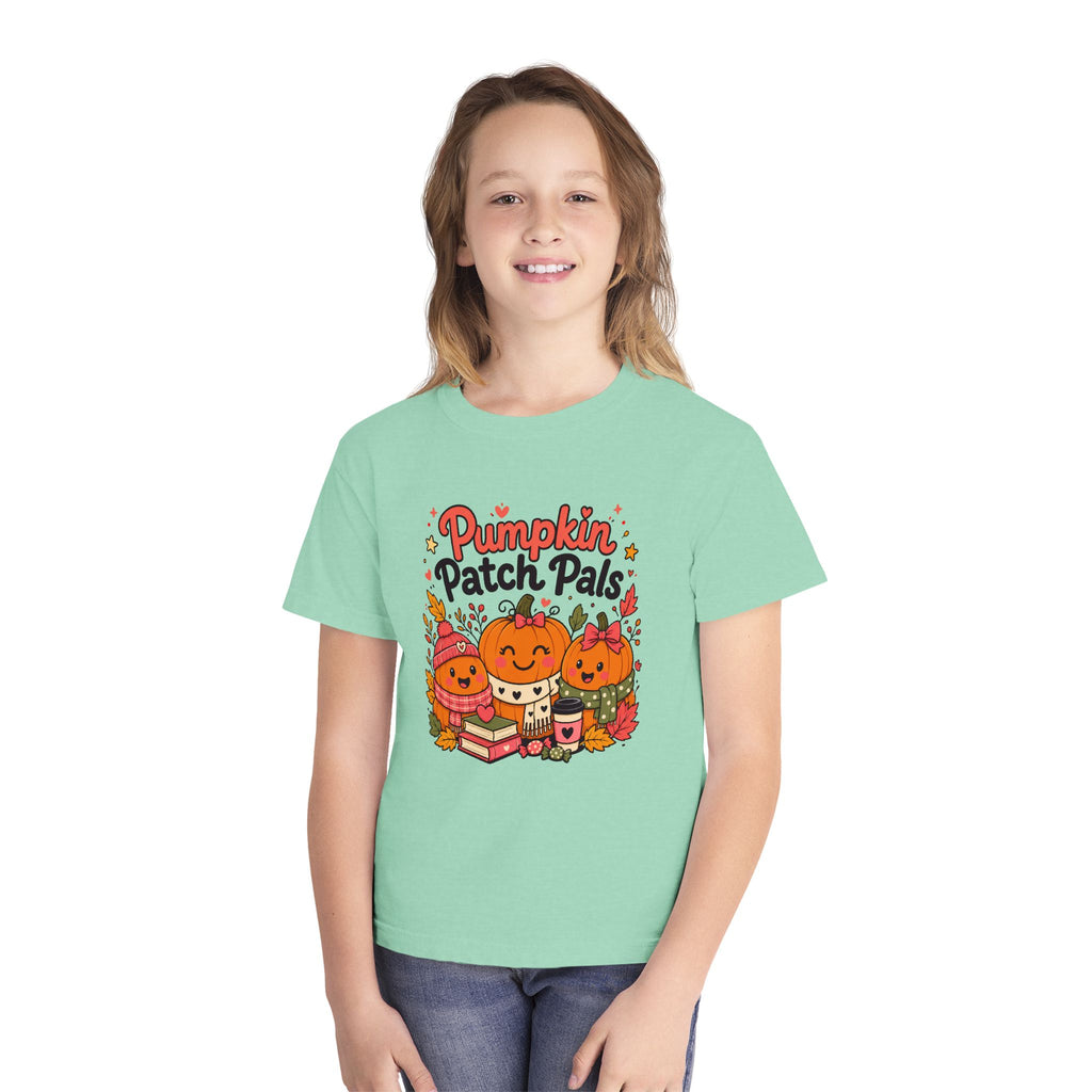 Pumpkin Patch Pals Youth Autumn Tee 🎃🍎