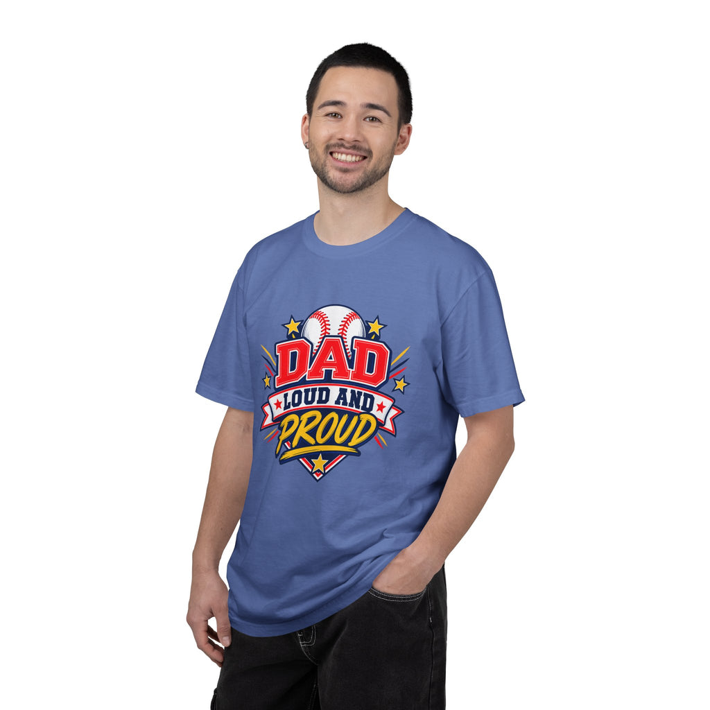 Baseball Dad Loud and Proud Comfort Colors® Tee ⚾️⭐