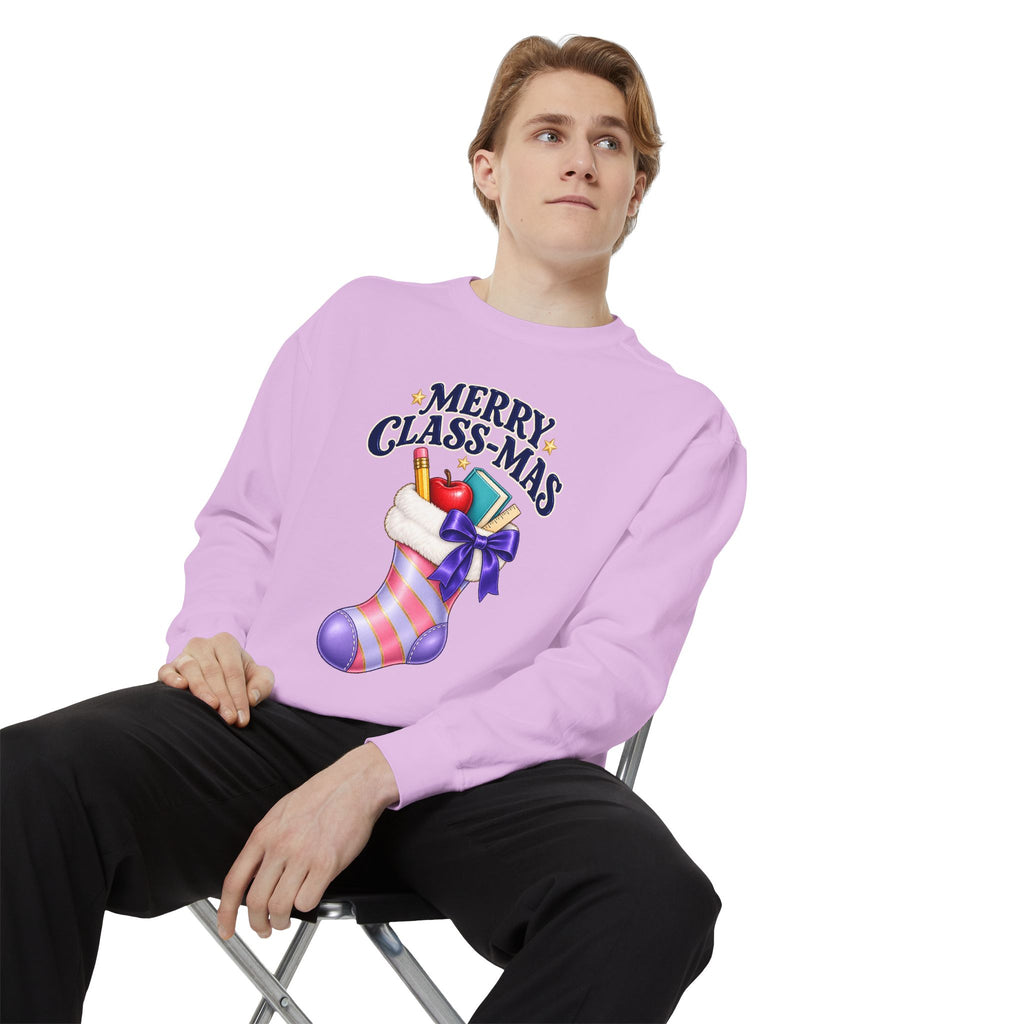 Merry Class-Mas Teacher Christmas Sweatshirt