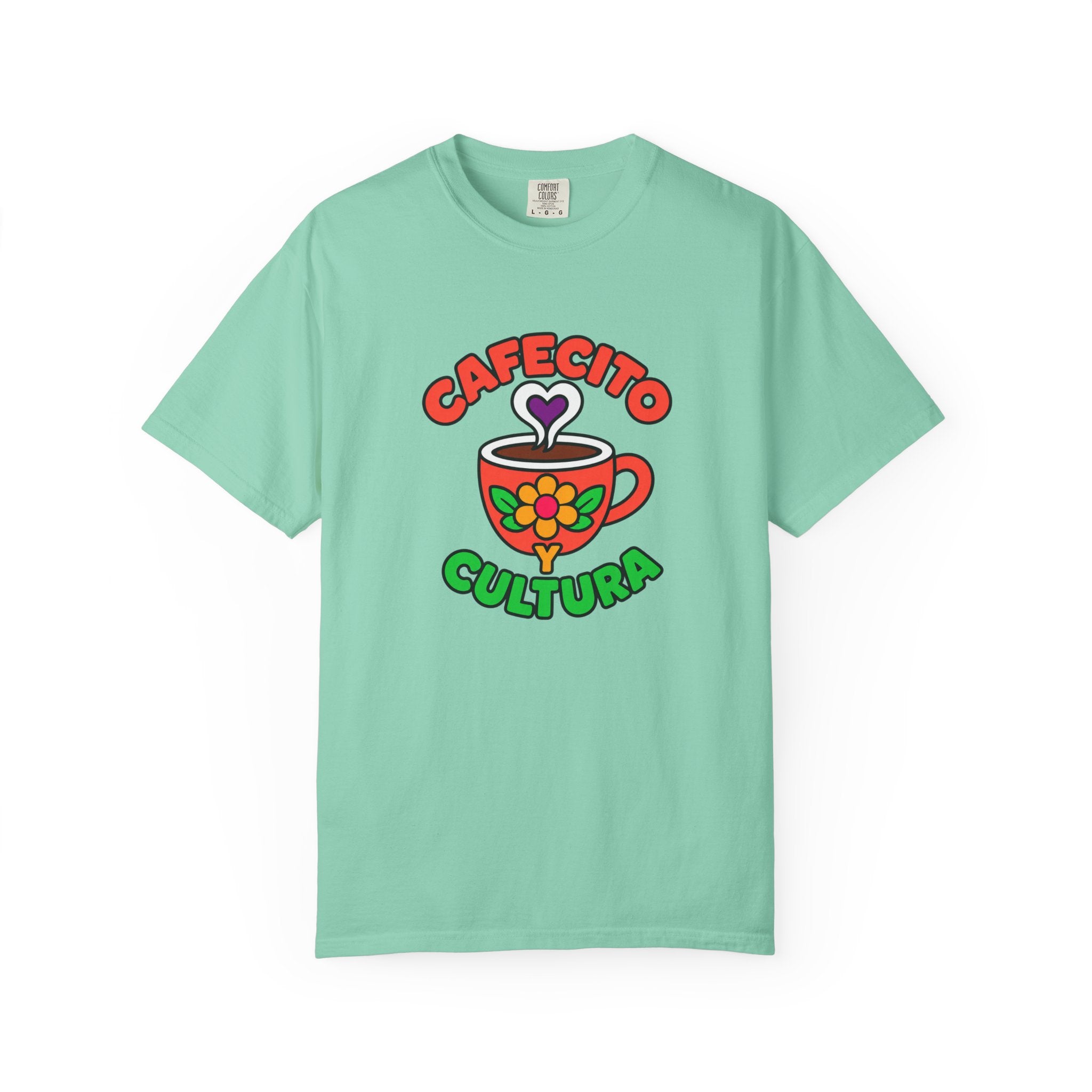 Cafecito Y Cultura Heavyweight Tee ☕🌼