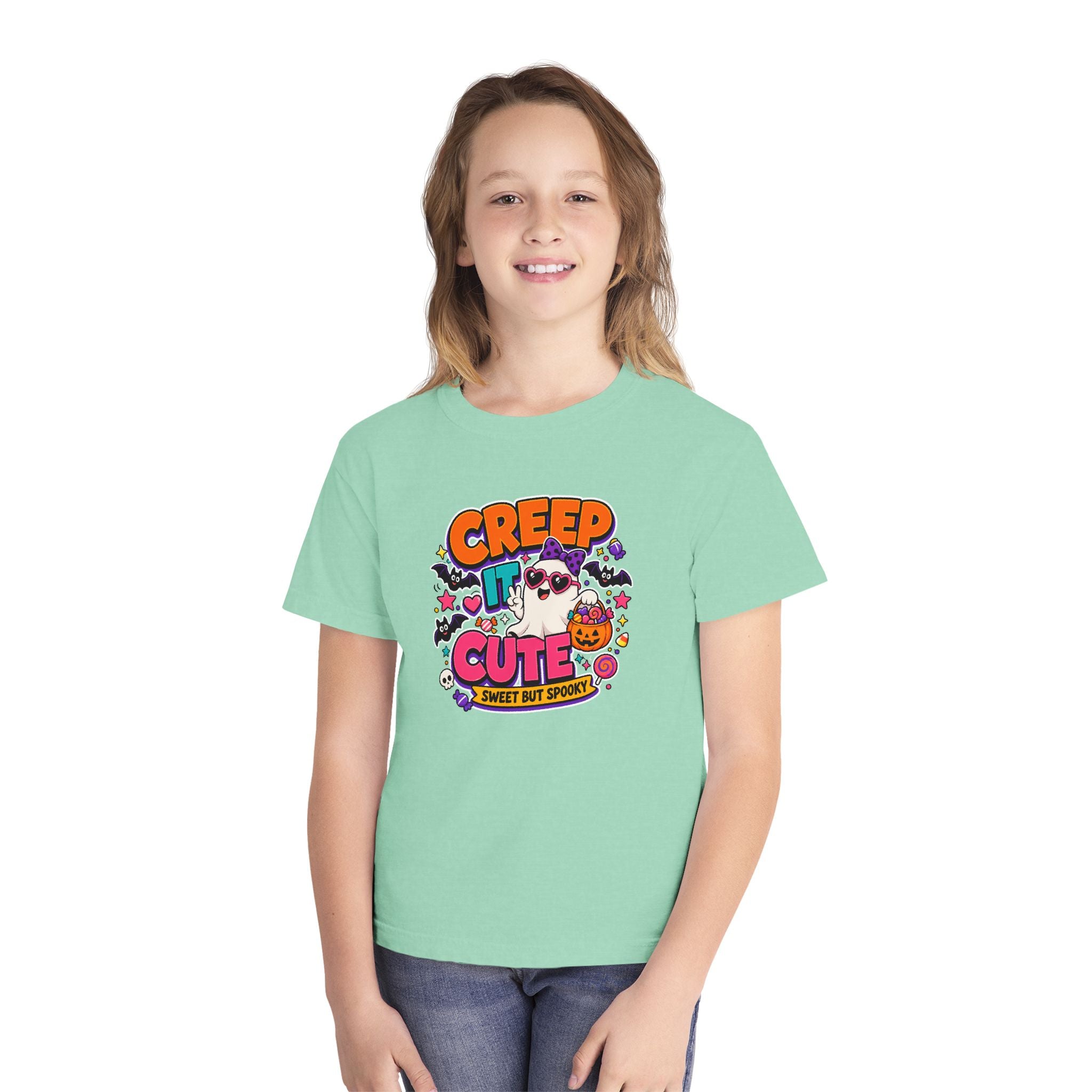Creep It Cute Youth Halloween Tee 👻🍬