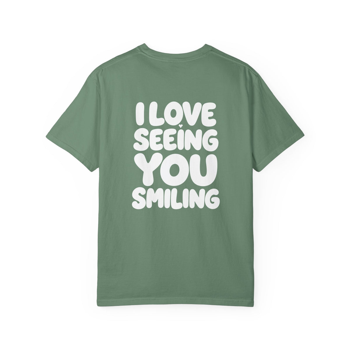Hi Lovely Human — Inspirational Garment-Dyed Adult T-Shirt