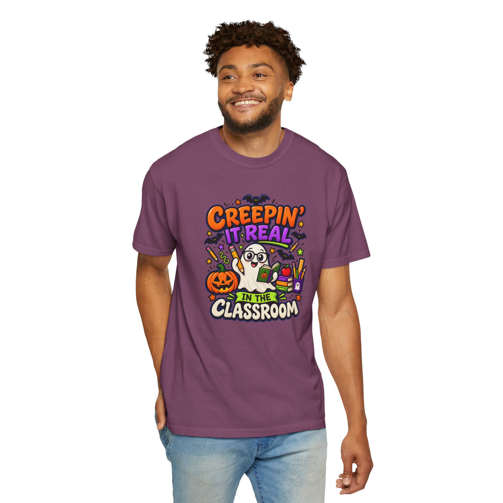Creepin' It Real in the Classroom Halloween T-Shirt
