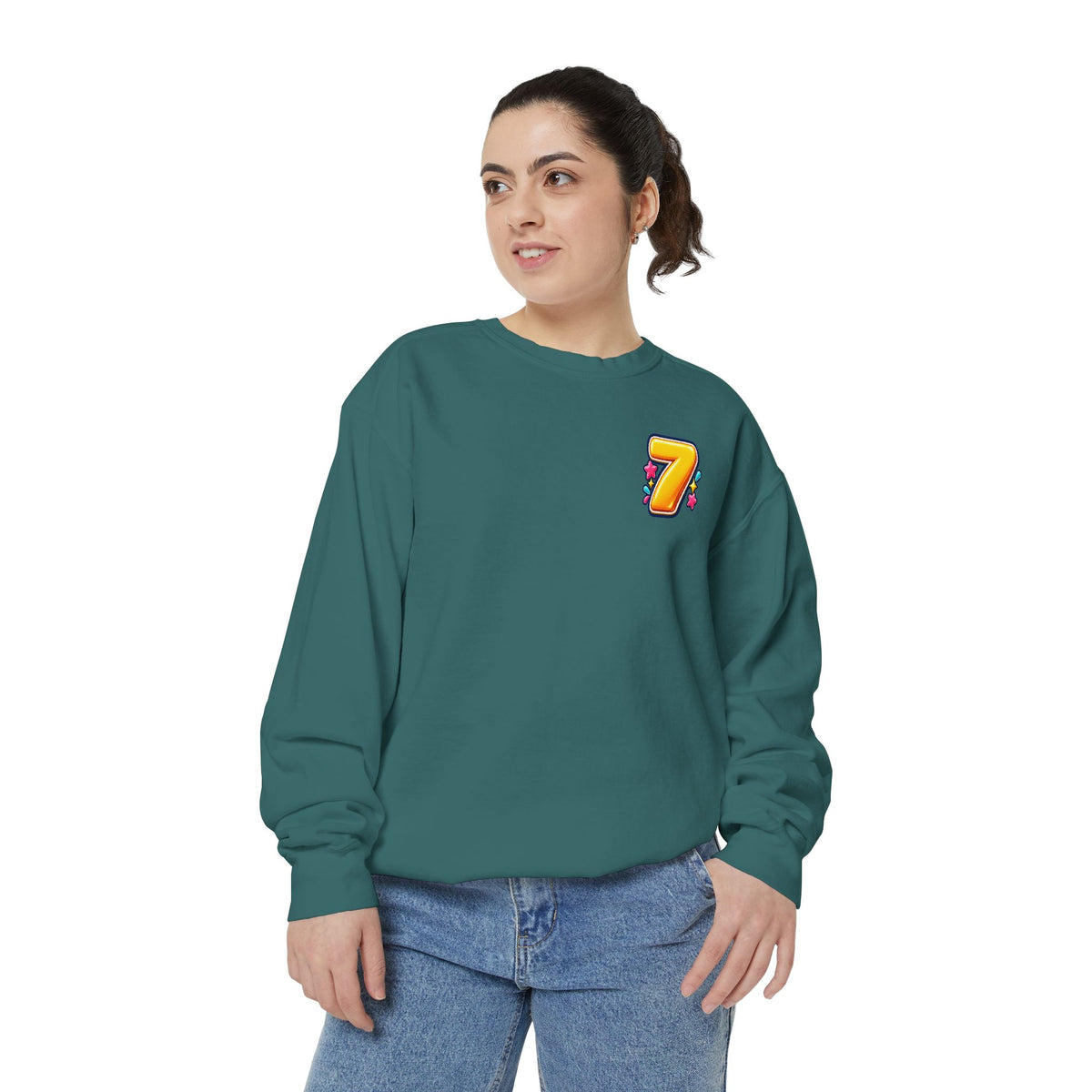 Seven Has “Even” in It, That’s Odd Sweatshirt | Funny Number 7 Crewneck 7️⃣🤔