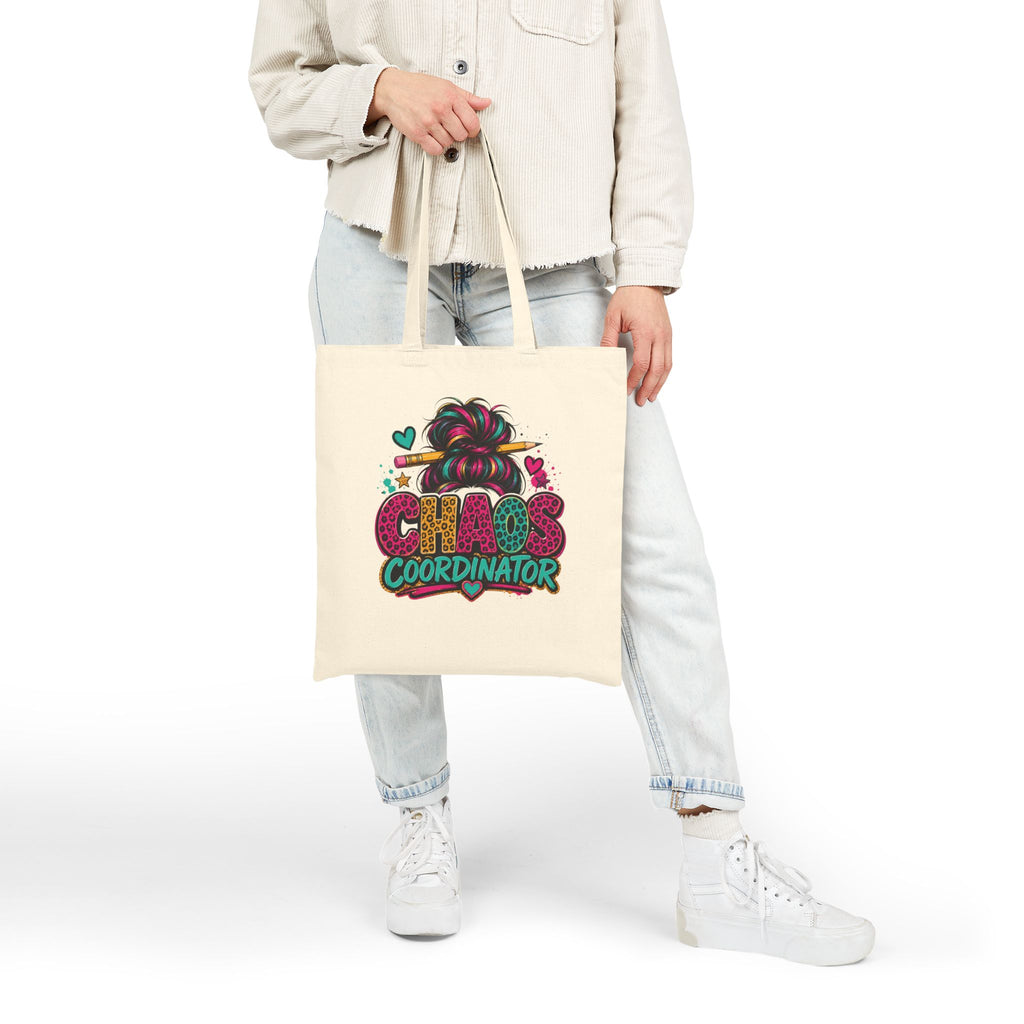 Chaos Coordinator - Cotton Canvas Tote Bag