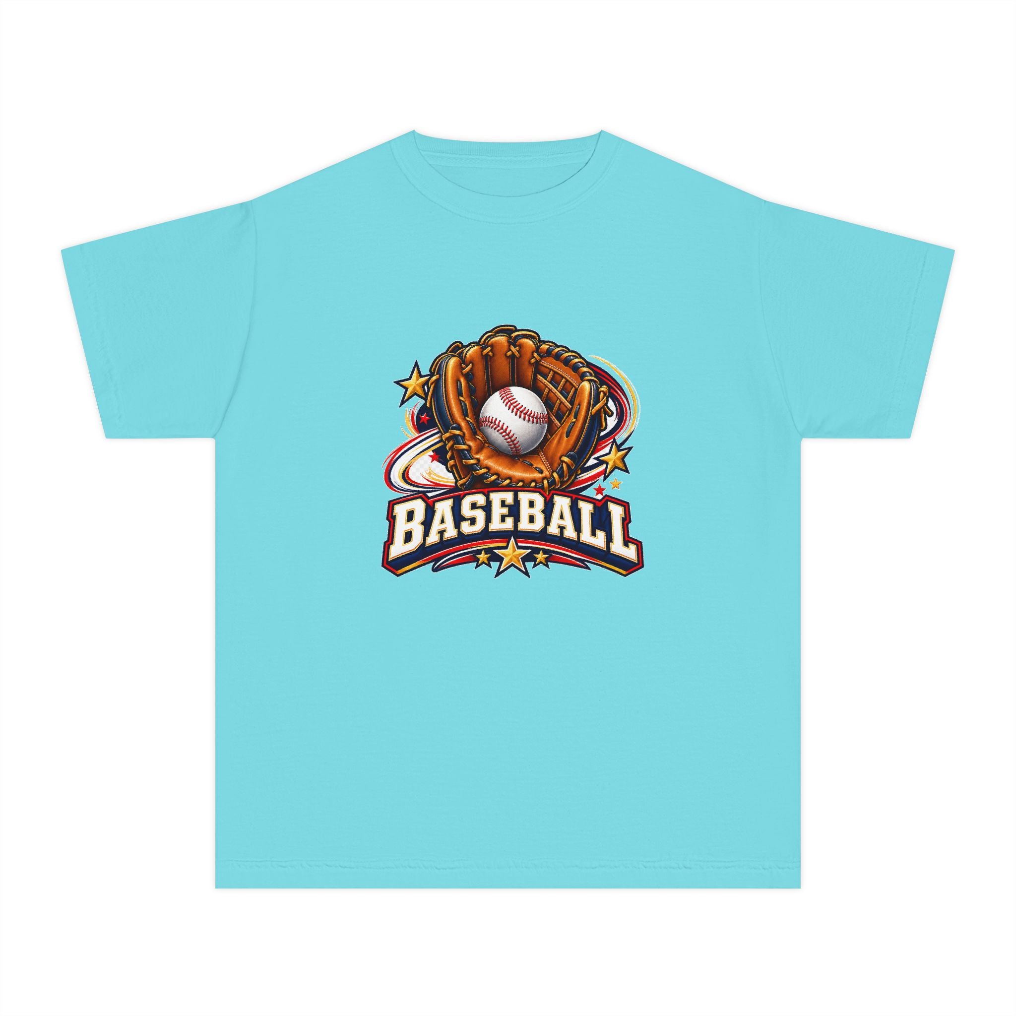 Vintage Baseball Glove Youth Comfort Colors® Tee ⚾