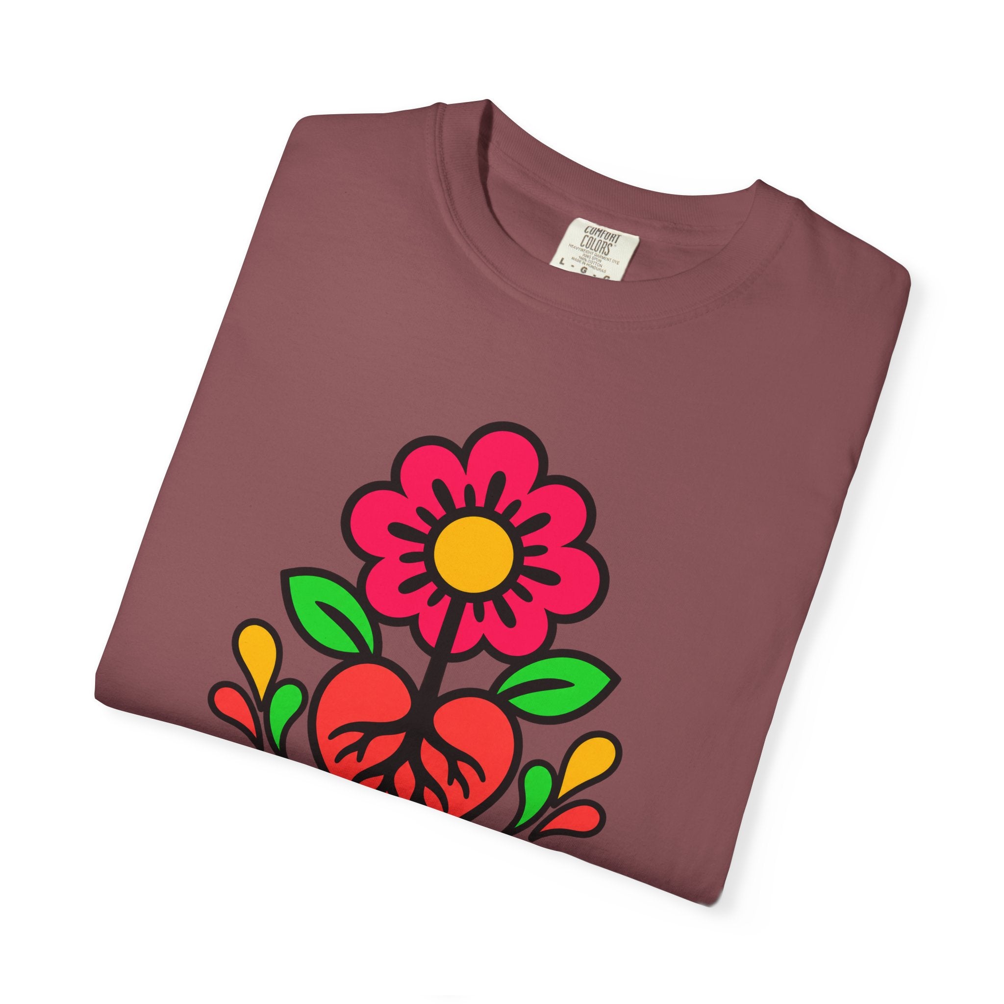 Raíces Fuertes Latino Heritage Heavyweight Tee 🌺❤️