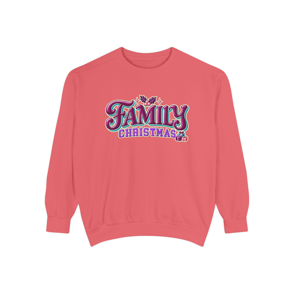 Family Christmas Retro Holiday Sweatshirt