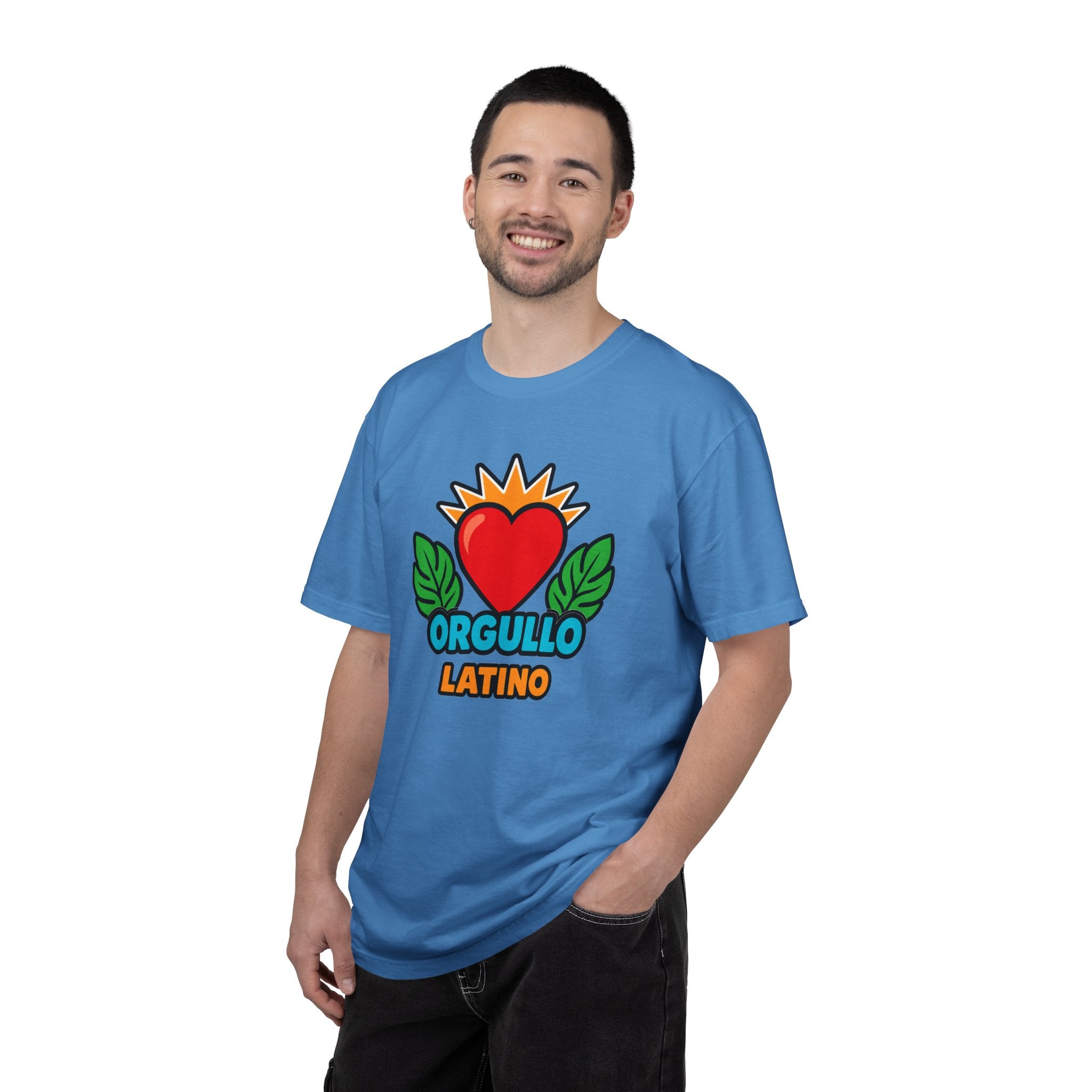 Orgullo Latino Heritage Heavyweight Tee ❤️🌿