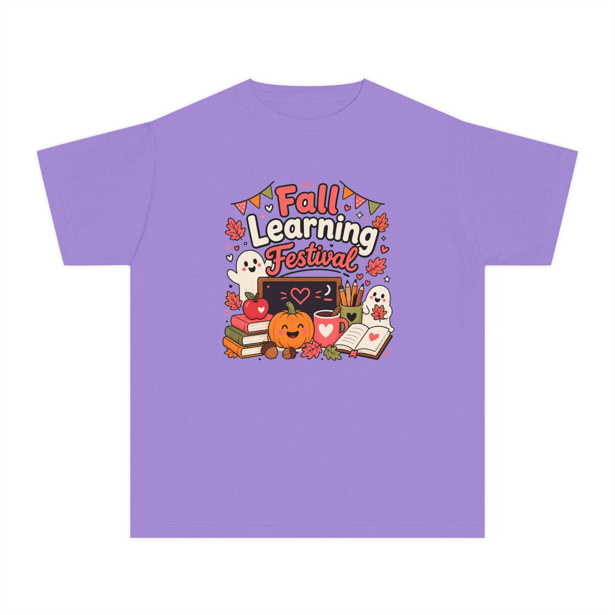 Fall Learning Festival Youth Retro Tee 🍂📚