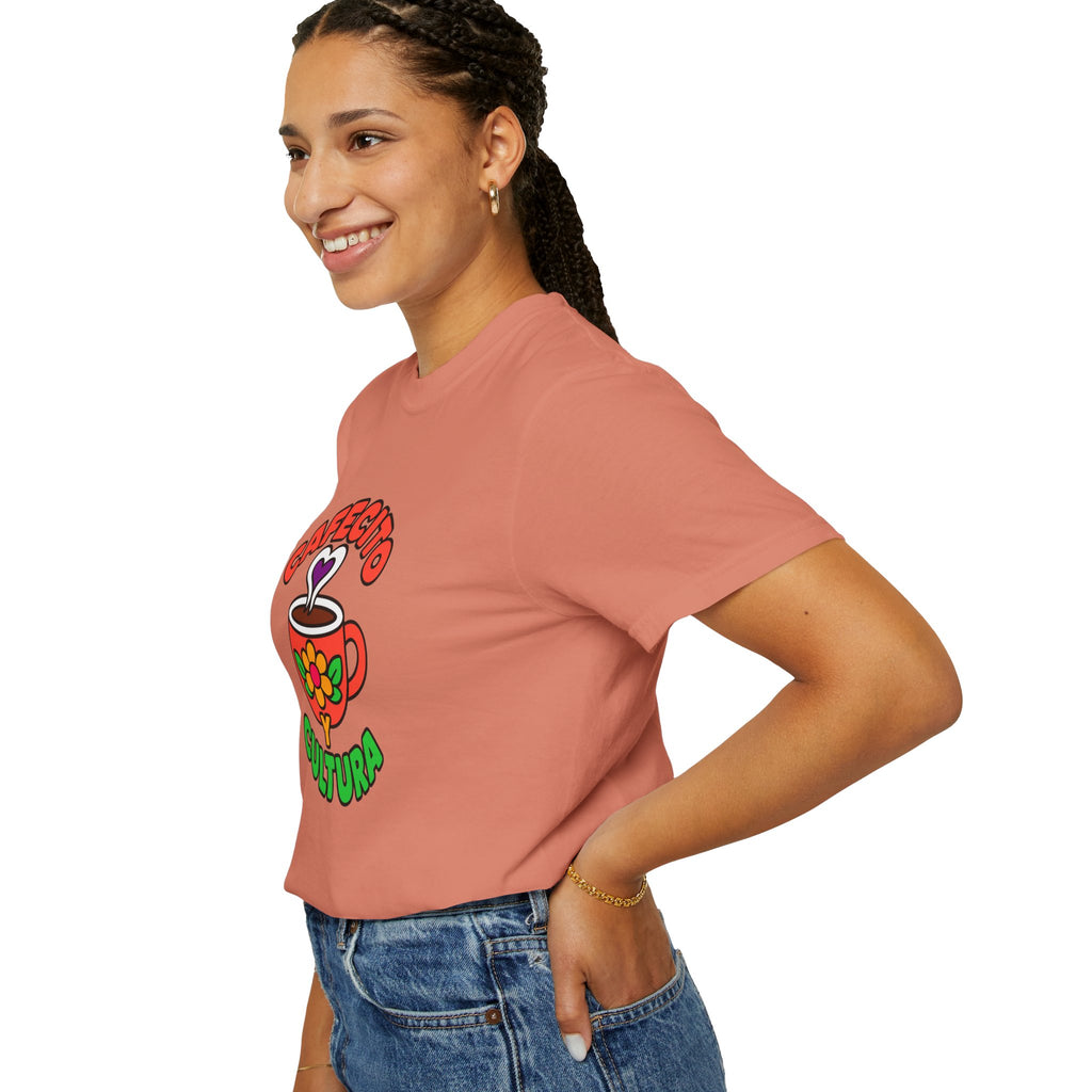 Cafecito Y Cultura Heavyweight Tee ☕🌼