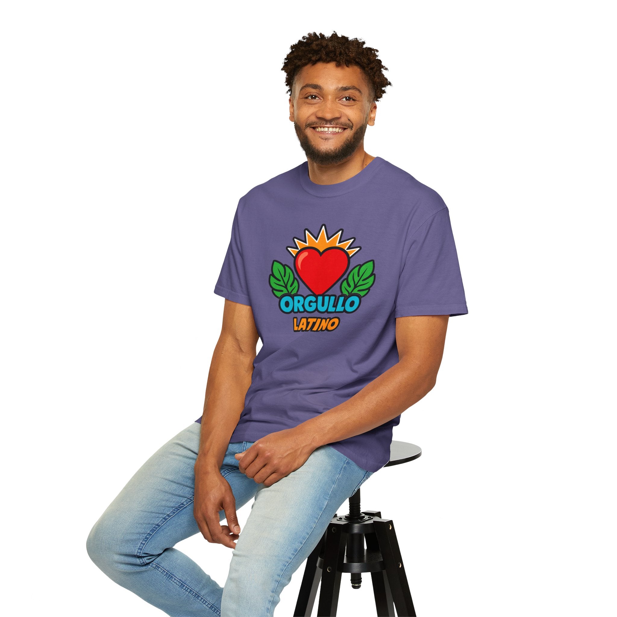 Orgullo Latino Heritage Heavyweight Tee ❤️🌿