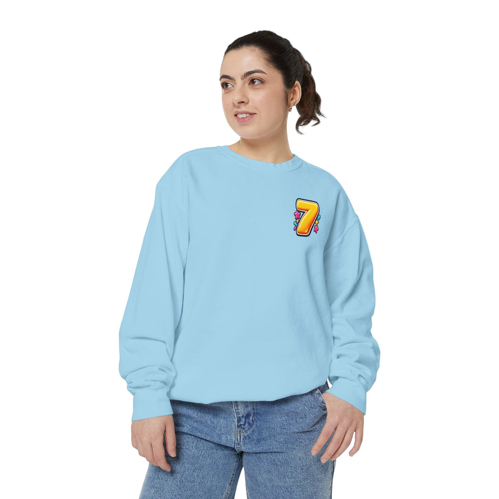 Seven Has “Even” in It, That’s Odd Sweatshirt | Funny Number 7 Crewneck 7️⃣🤔