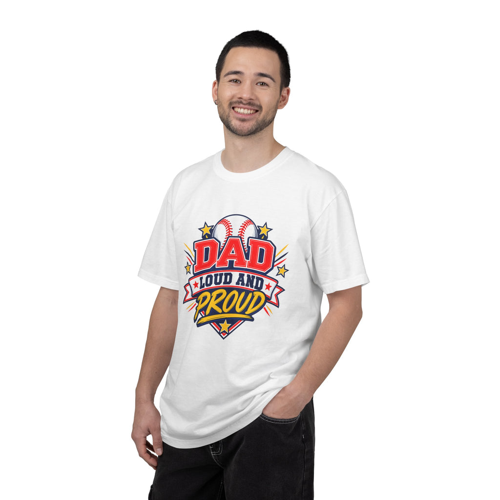 Baseball Dad Loud and Proud Comfort Colors® Tee ⚾️⭐
