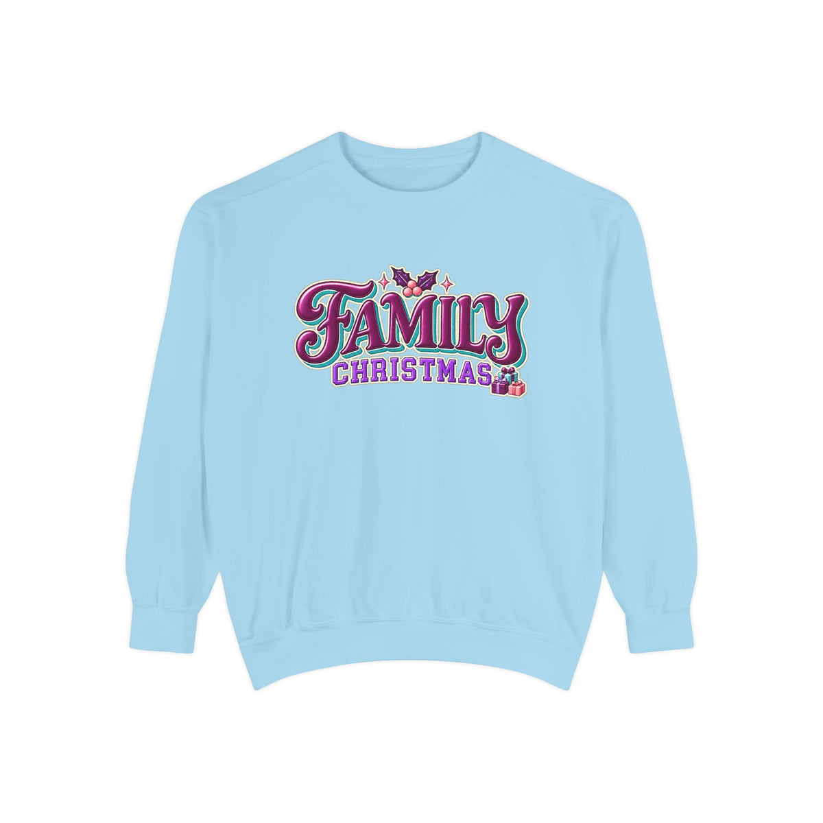 Family Christmas Retro Holiday Sweatshirt