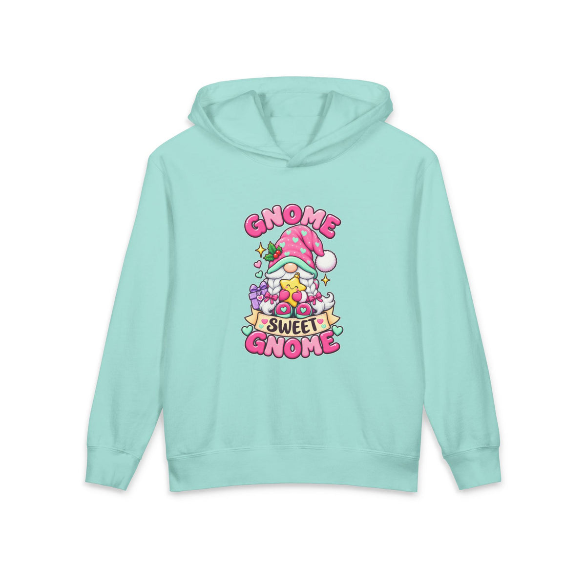 Gnome Sweet Gnome Youth Christmas Hoodie