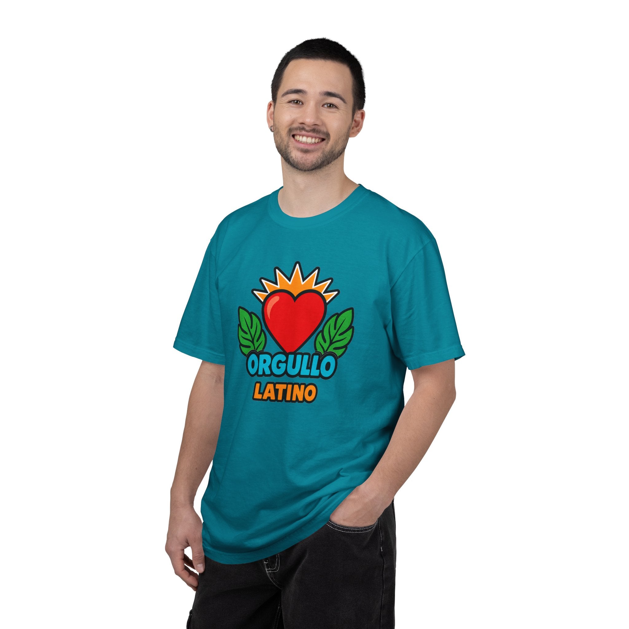 Orgullo Latino Heritage Heavyweight Tee ❤️🌿
