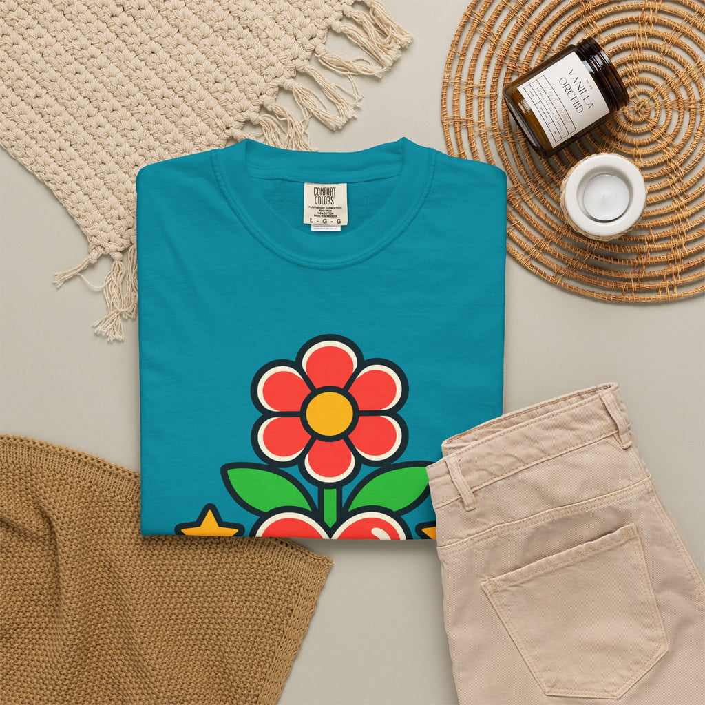 Mi Cultura Latino Heritage Heavyweight Tee 🌺❤️